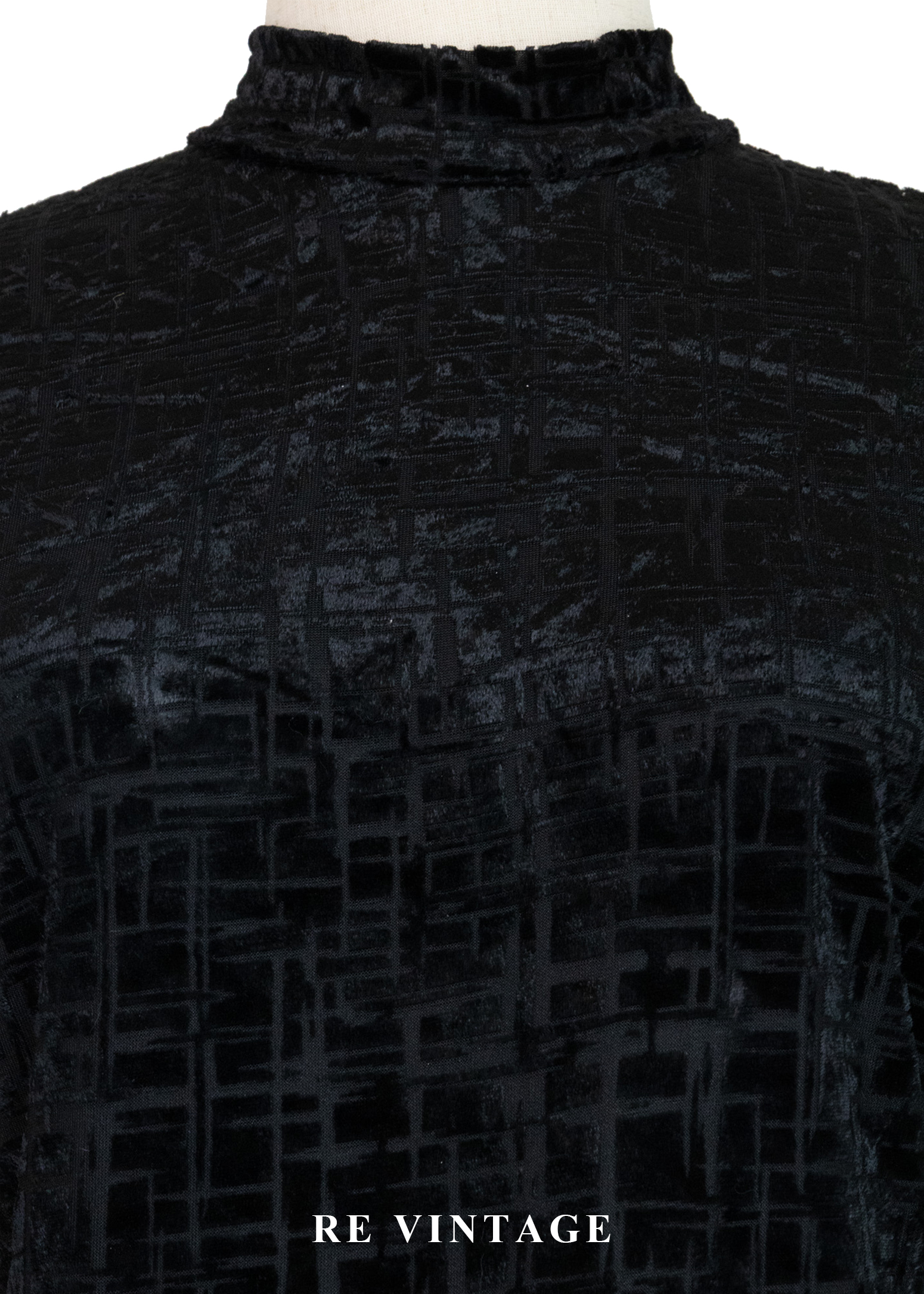 數位殘影燒絨上衣3