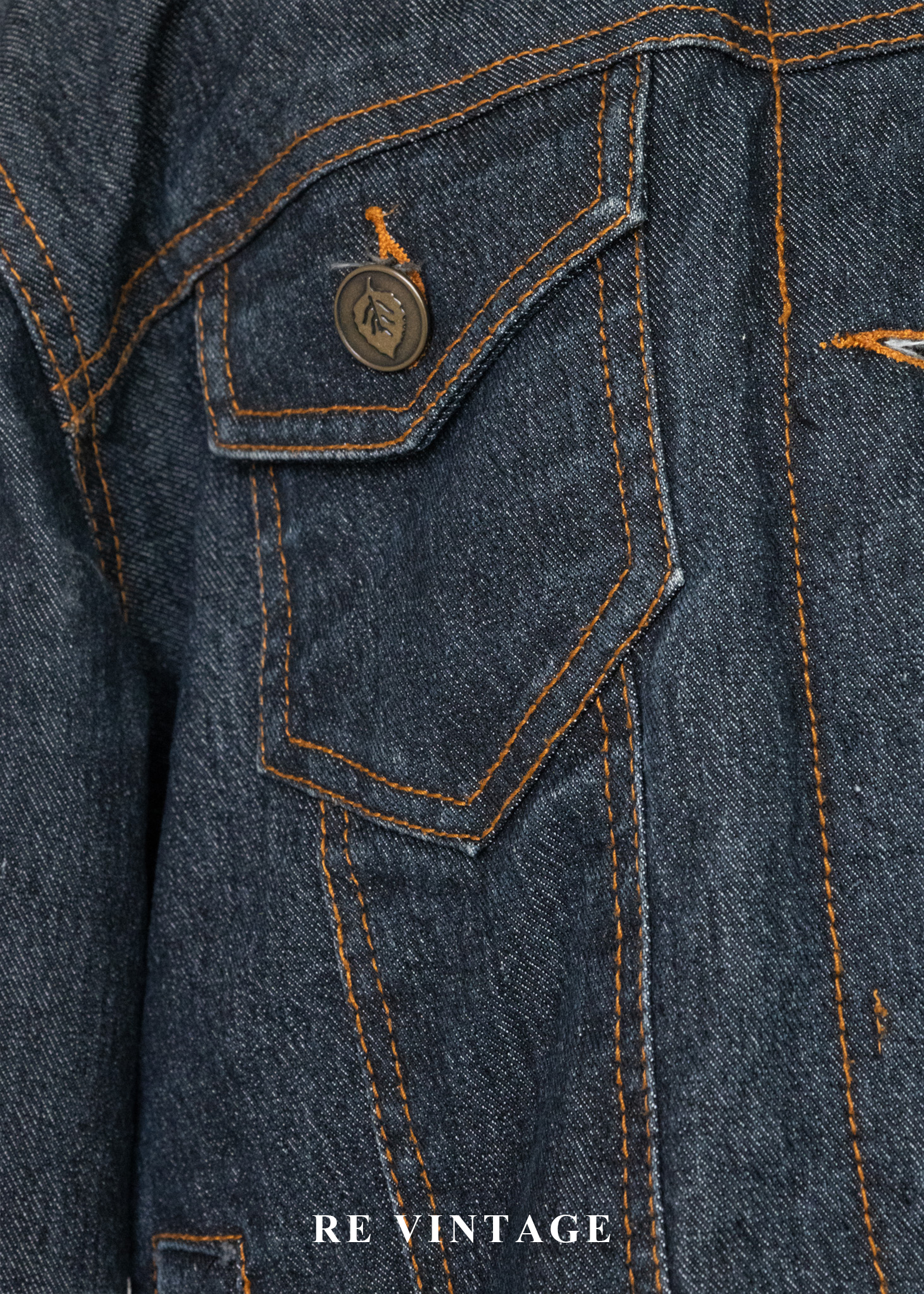 靈魂藍調深棕毛領牛仔外套7