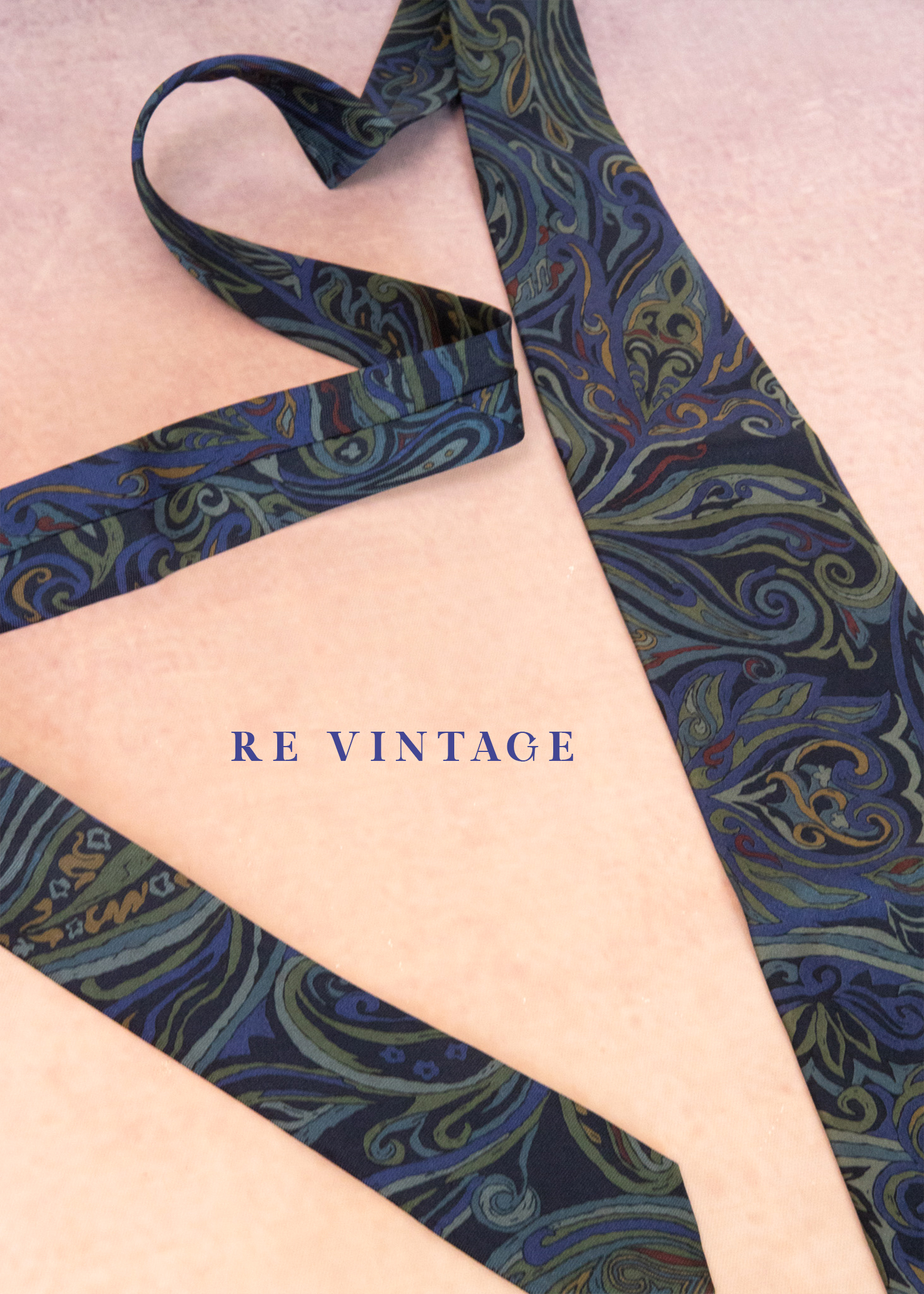 冷調漂浮渦狀煙霧領帶6