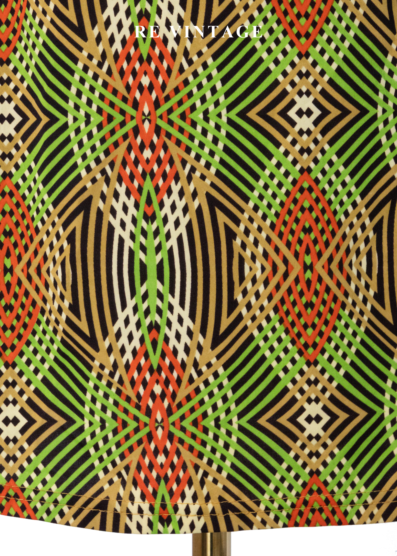 迷幻秩序幾何相撞短裙(27")4