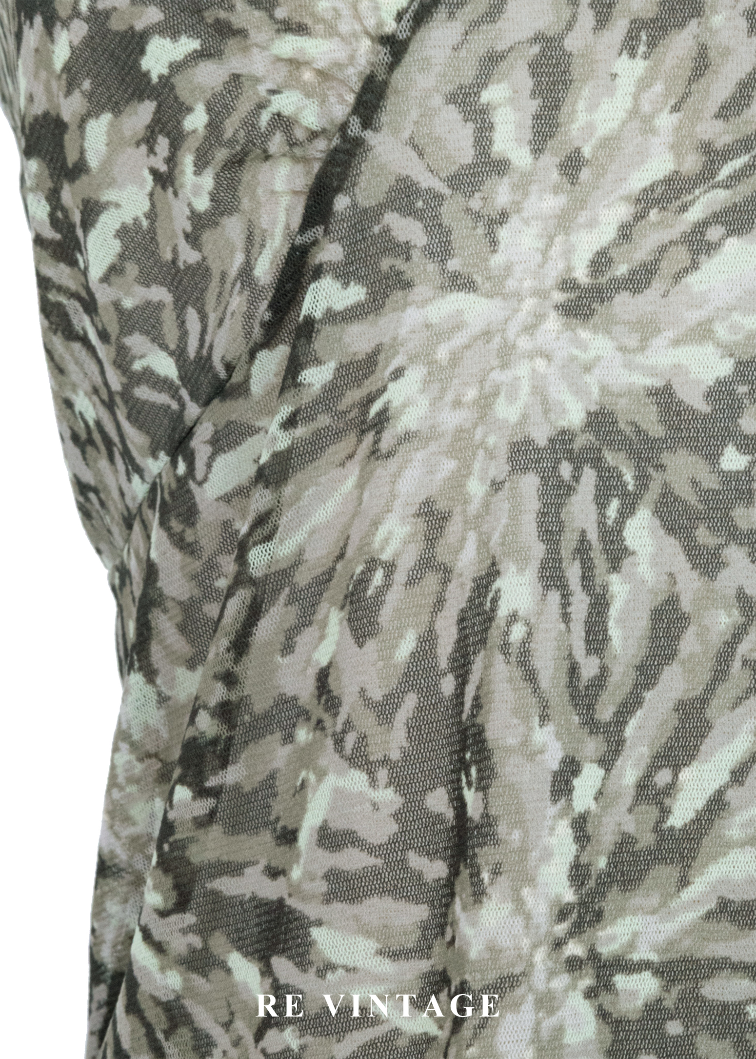 抽象墨染迷彩長版上衣8