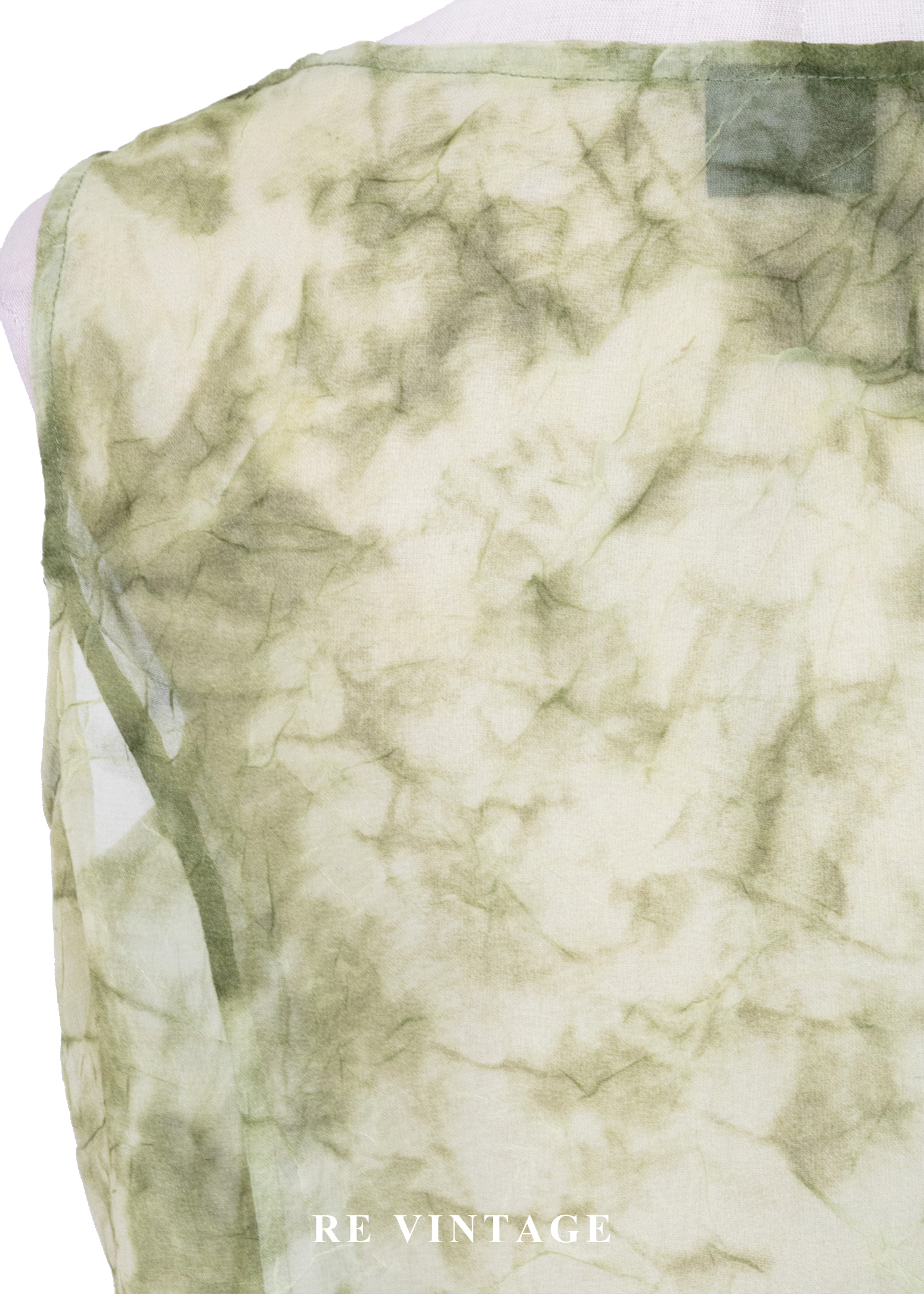 迷霧雲染紋路雪紡背心10