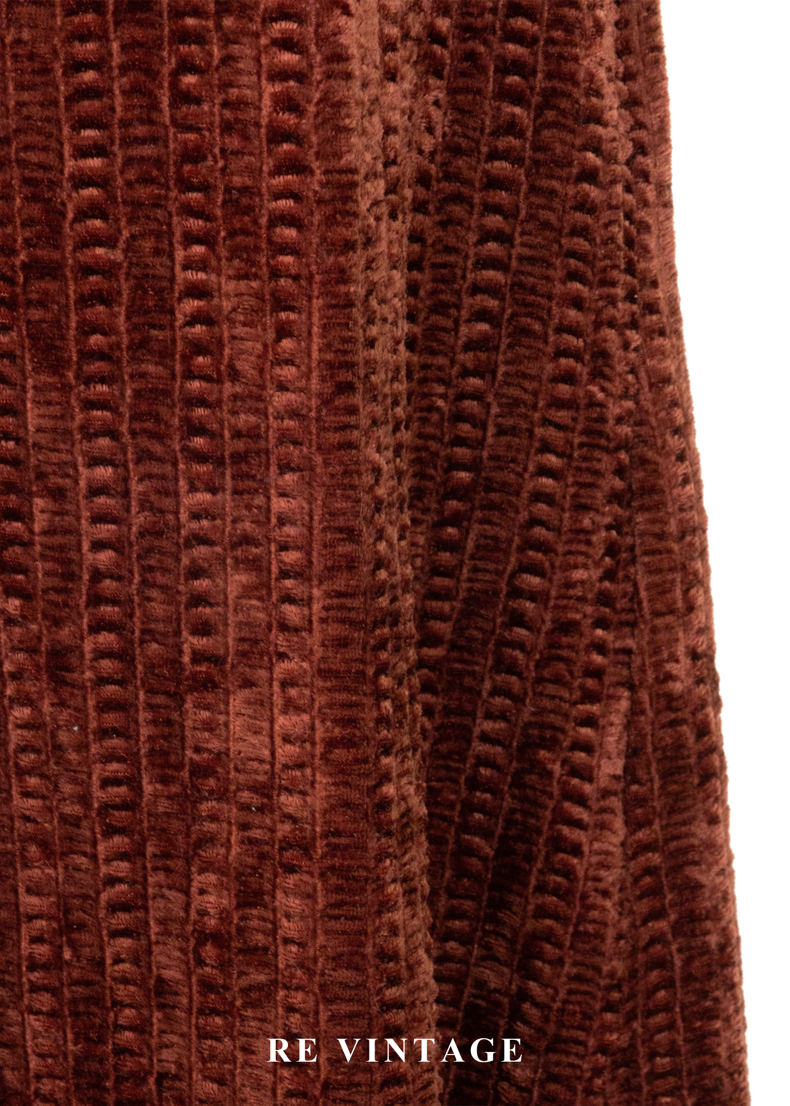 琥珀流光紋理絨布長洋裝10