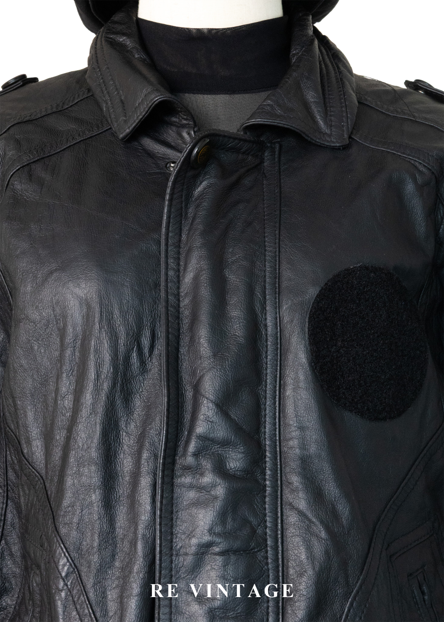 質感單品 - 牛皮夜行者皮革外套3