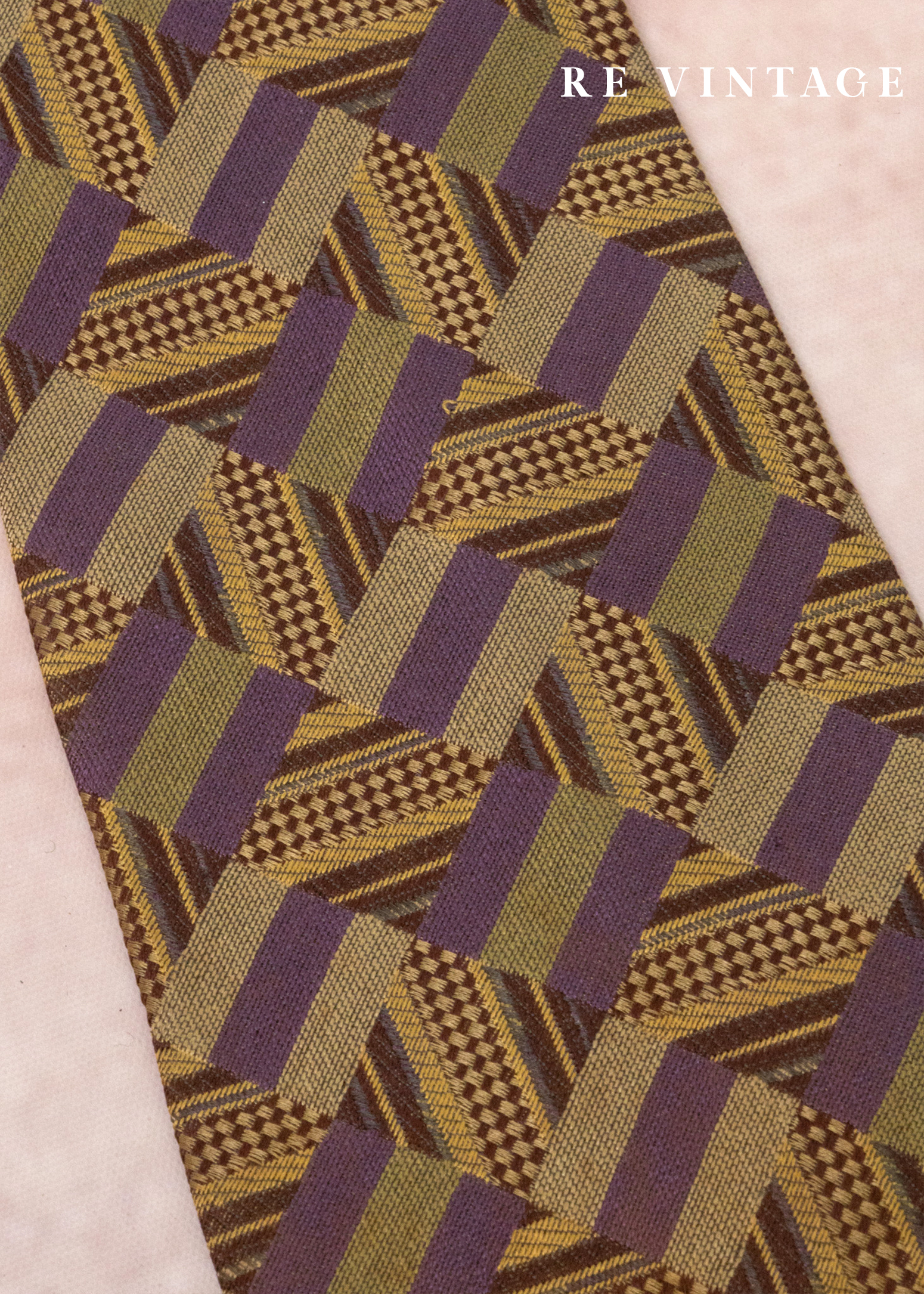 爵士節奏編織謎語領帶7