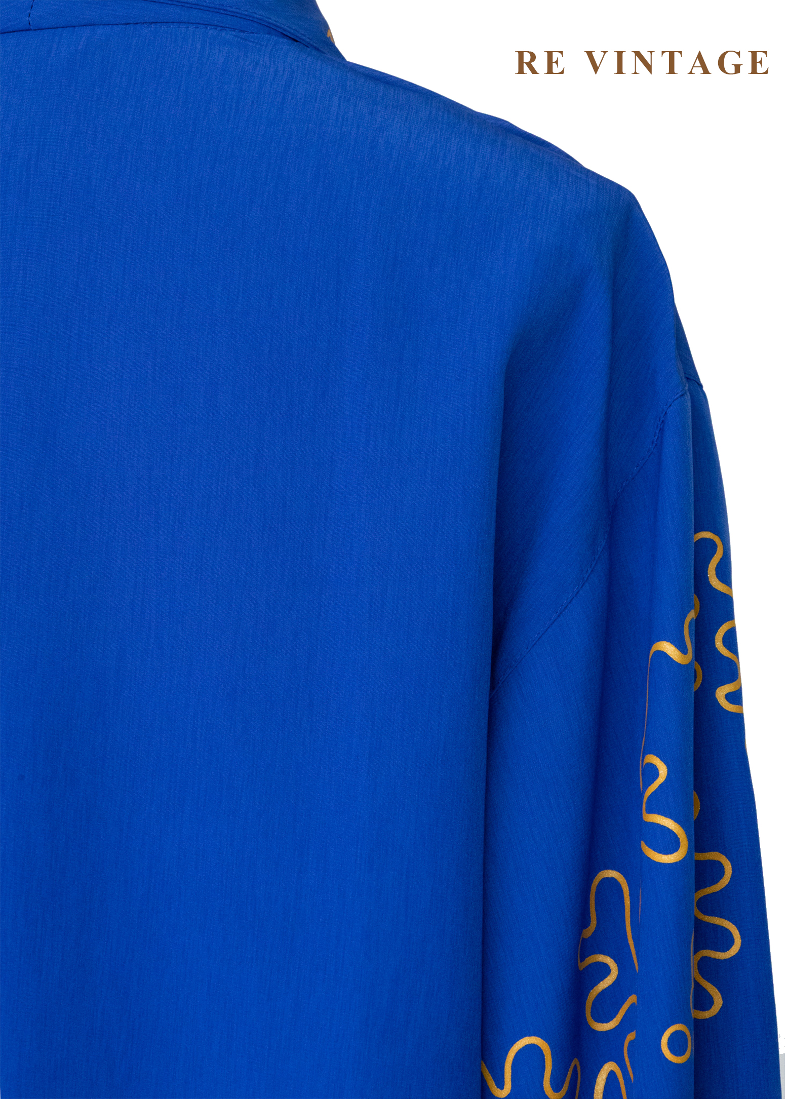 寶藍跳動火花襯衫10