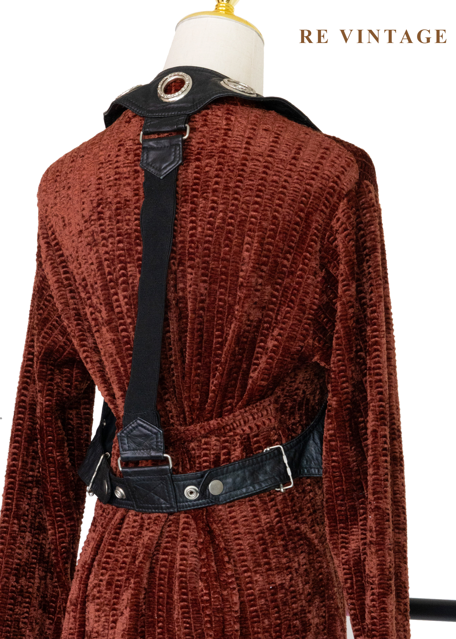 Cyber Punk 冷冽繆思皮革背心10