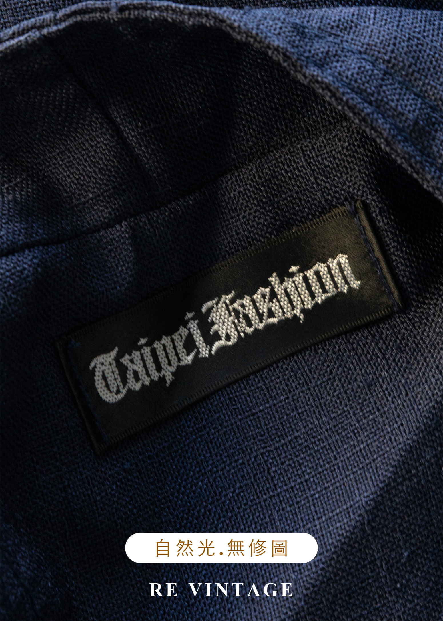 質感單品 - Navy Tailored Vest 金光雙排釦挖背背心14