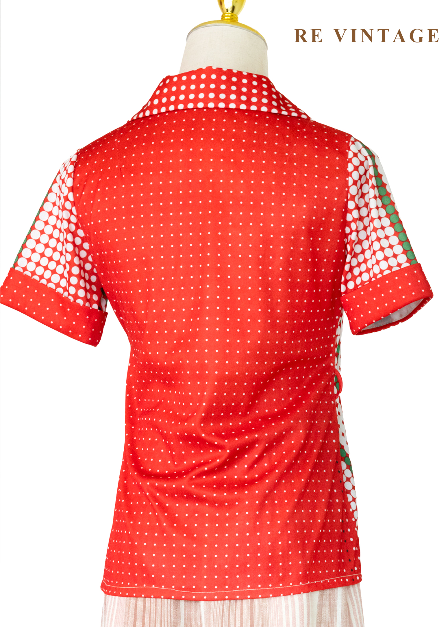 點點條紋夏日嘉年華短袖上衣10