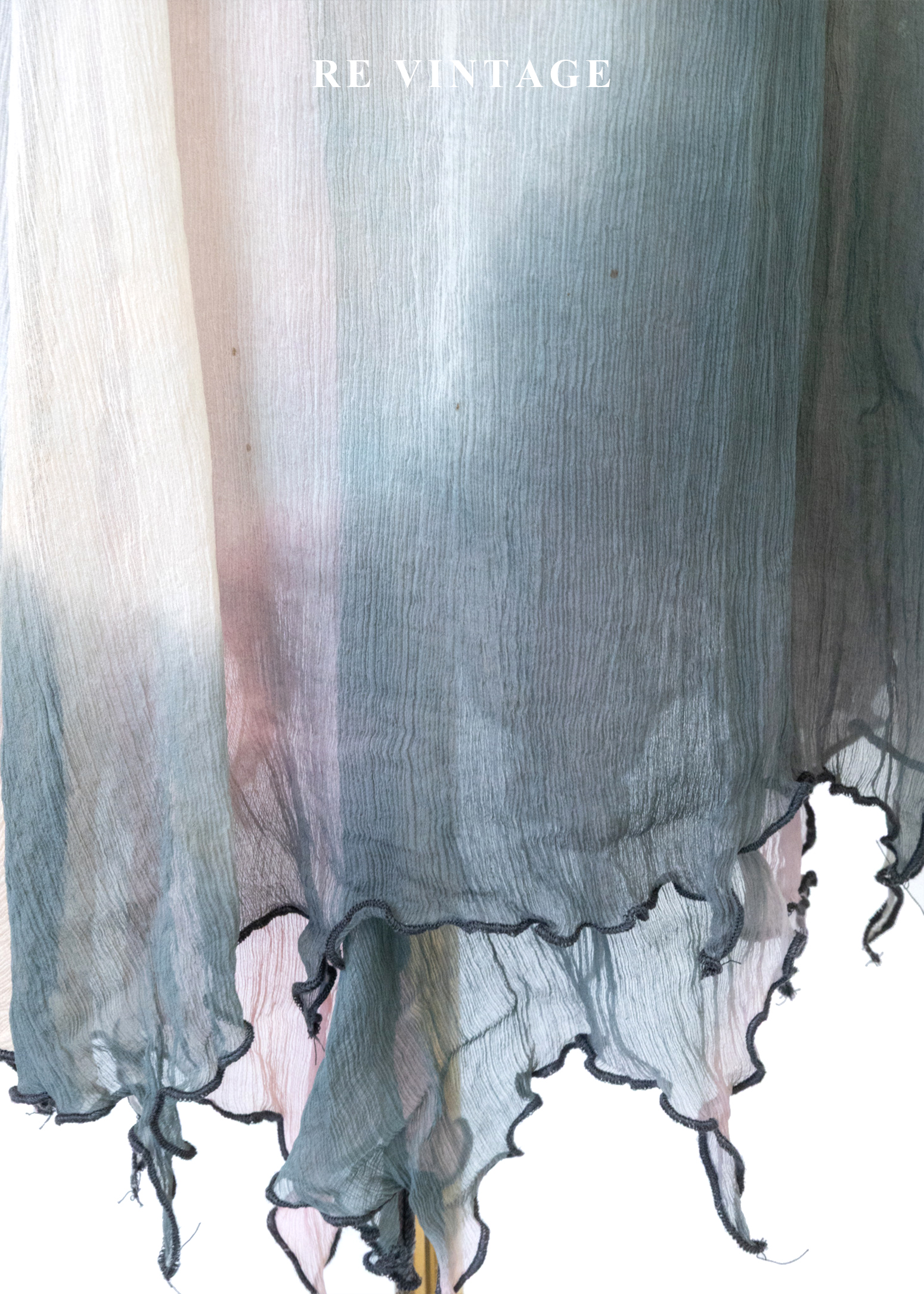 海霧 - 水彩記憶波紋洋裝23