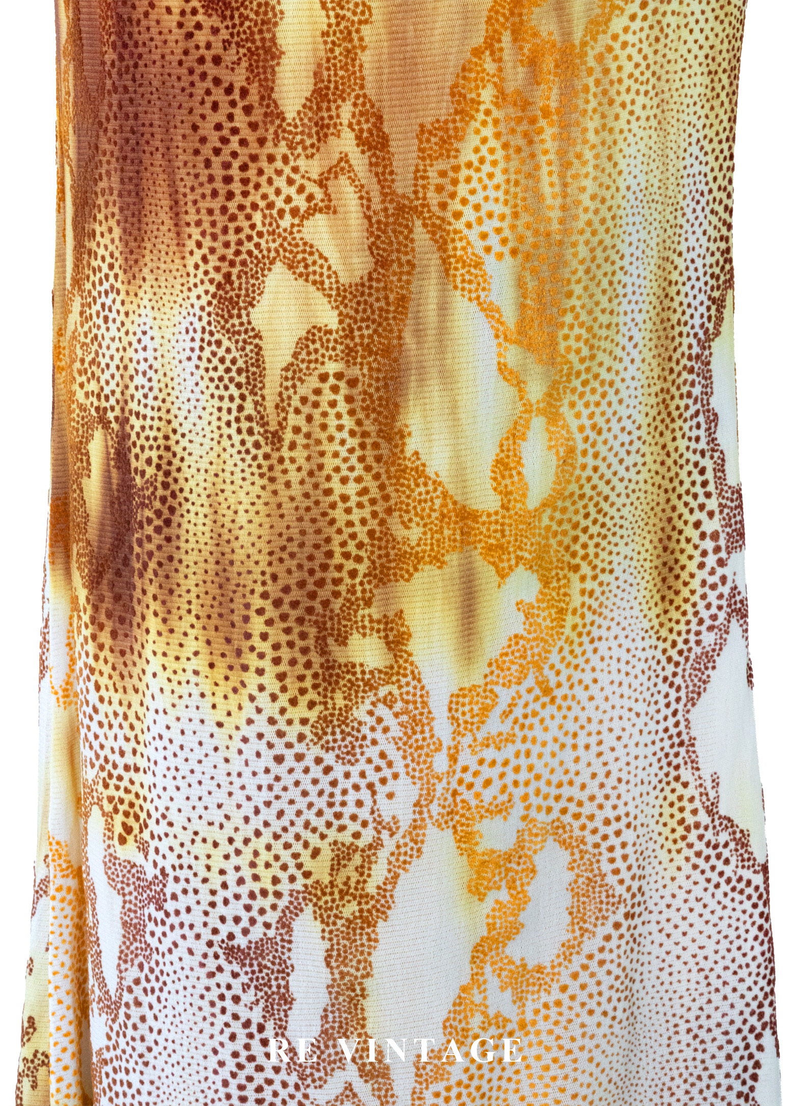 金黃蛇影之舞貼身長裙(23-29")11