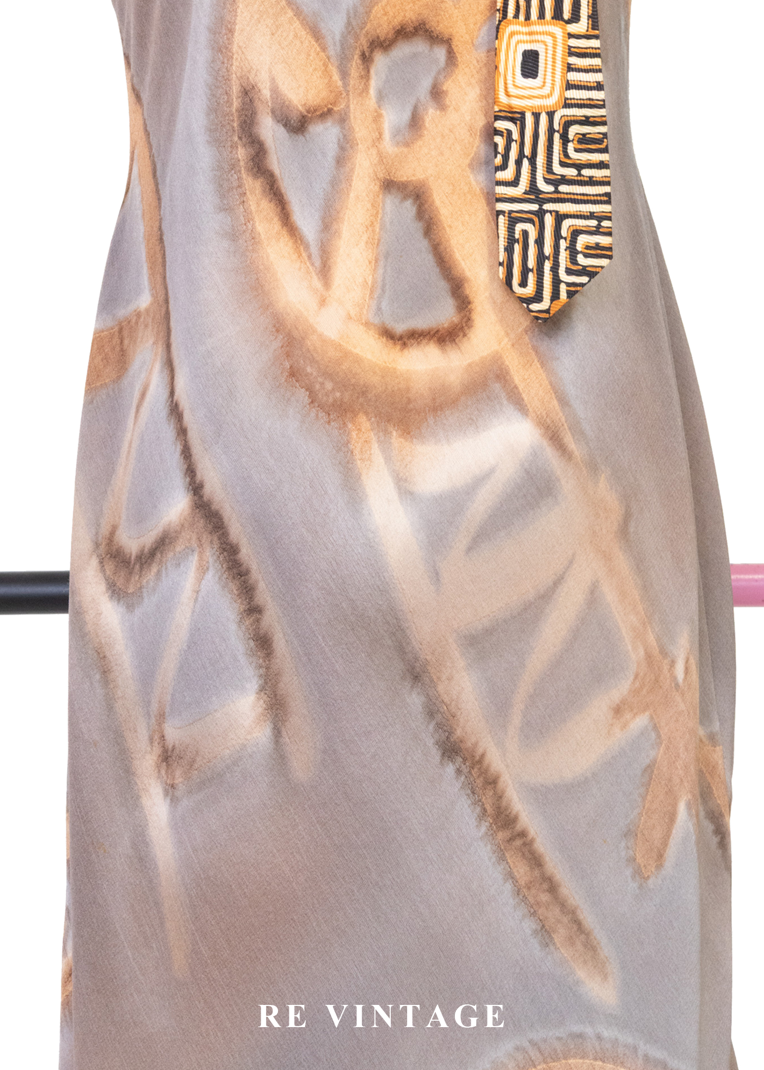 沙丘符號旅途痕跡長洋裝7