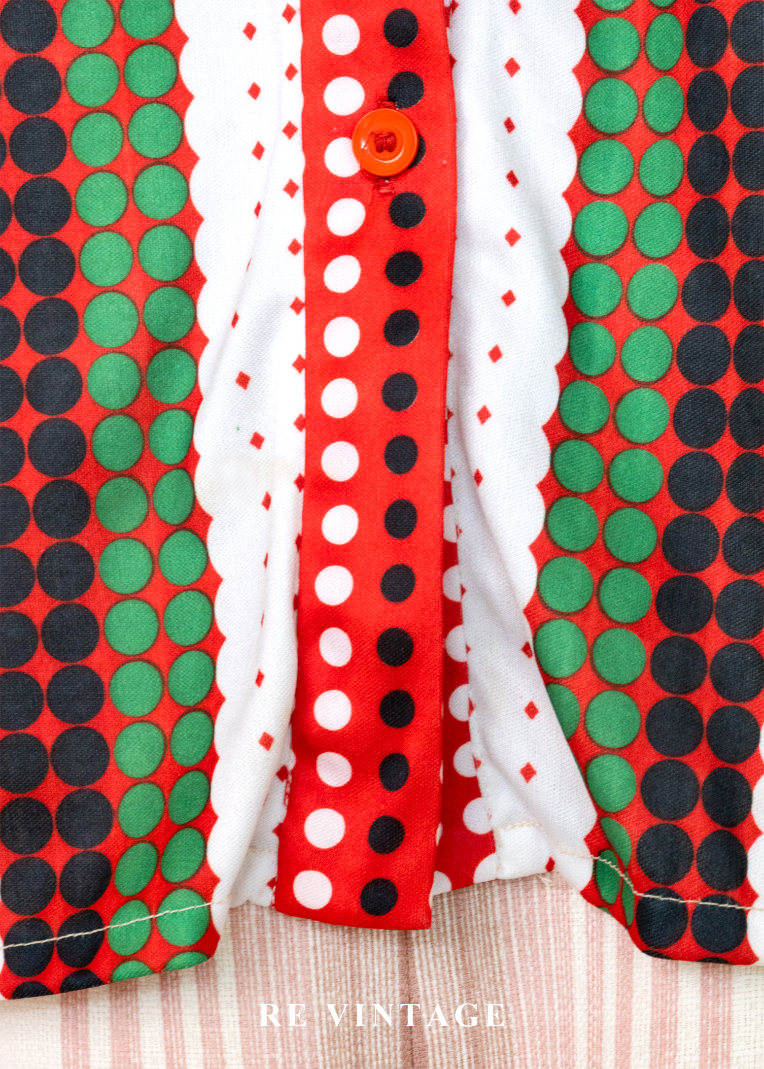 點點條紋夏日嘉年華短袖上衣6