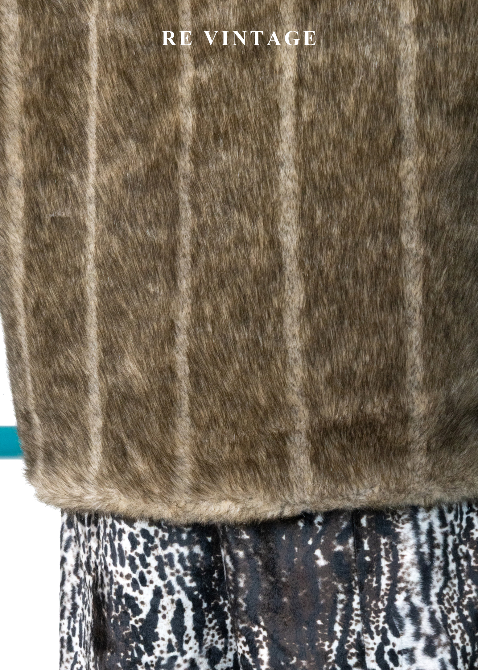 山谷の柔軟痕跡仿毛背心10