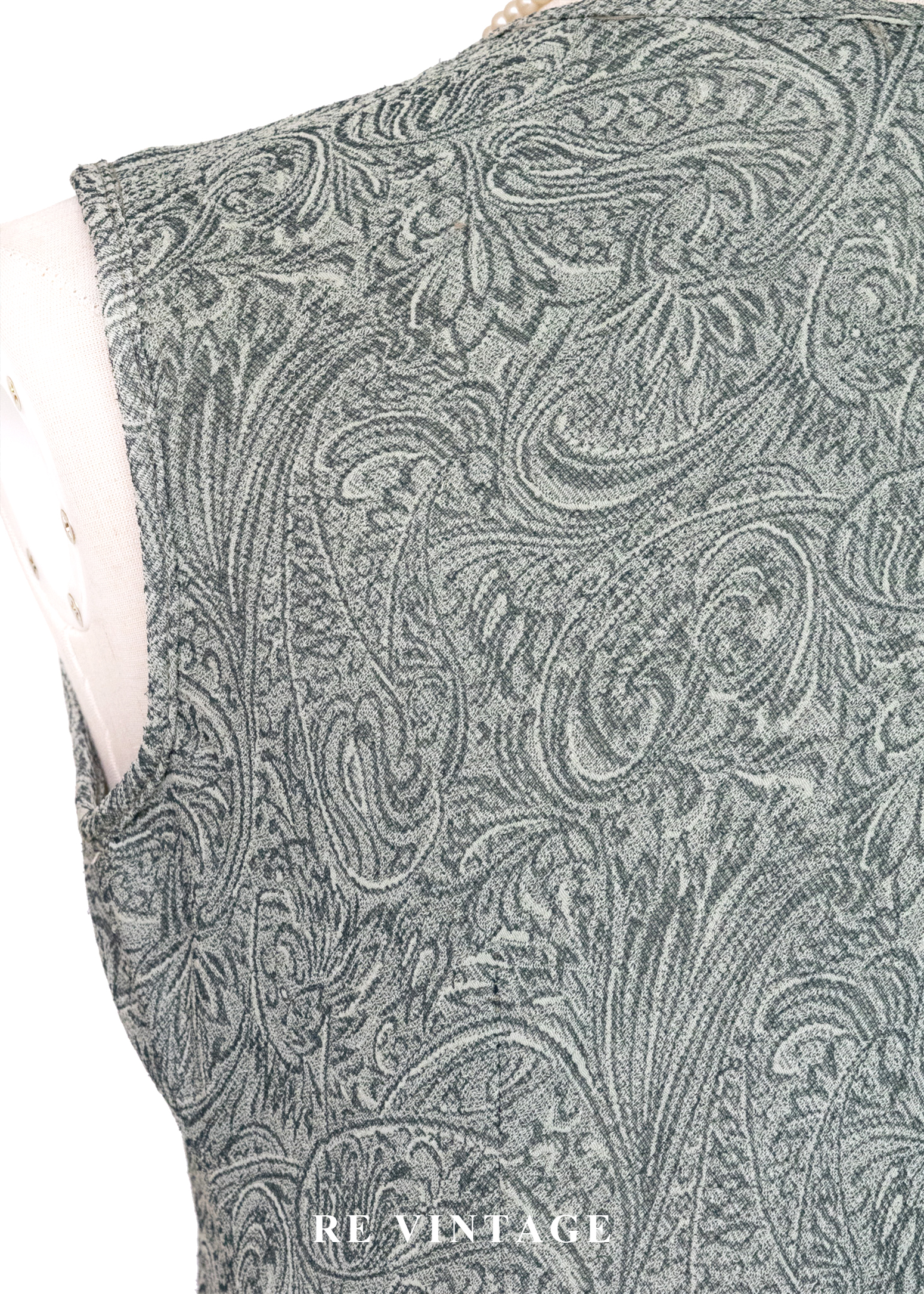 柔霧蕨類氣質長洋裝12