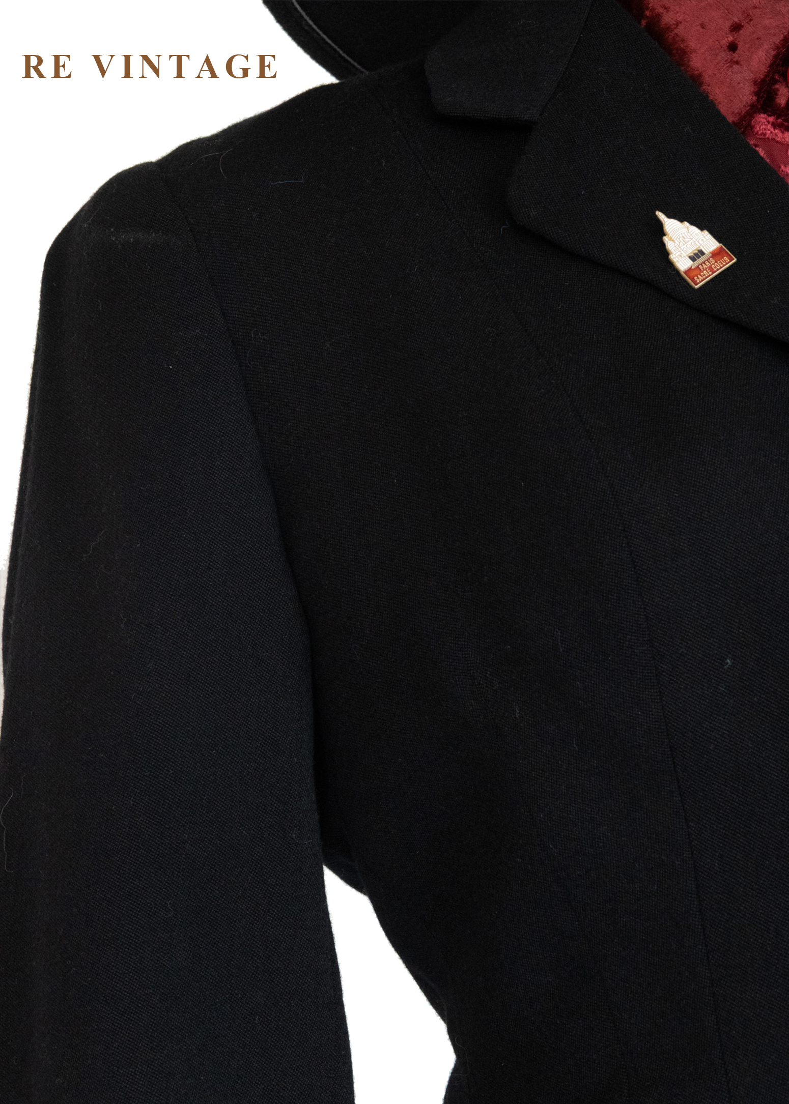 『歐洲寶物』英倫氣質少女收腰西裝外套4