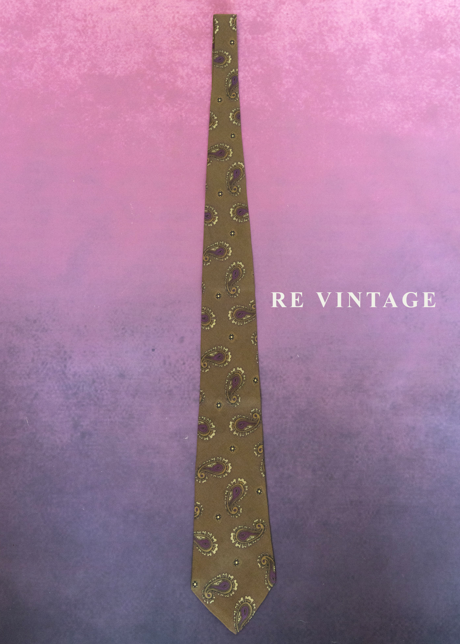 棕綠色變型蟲蟲領帶6