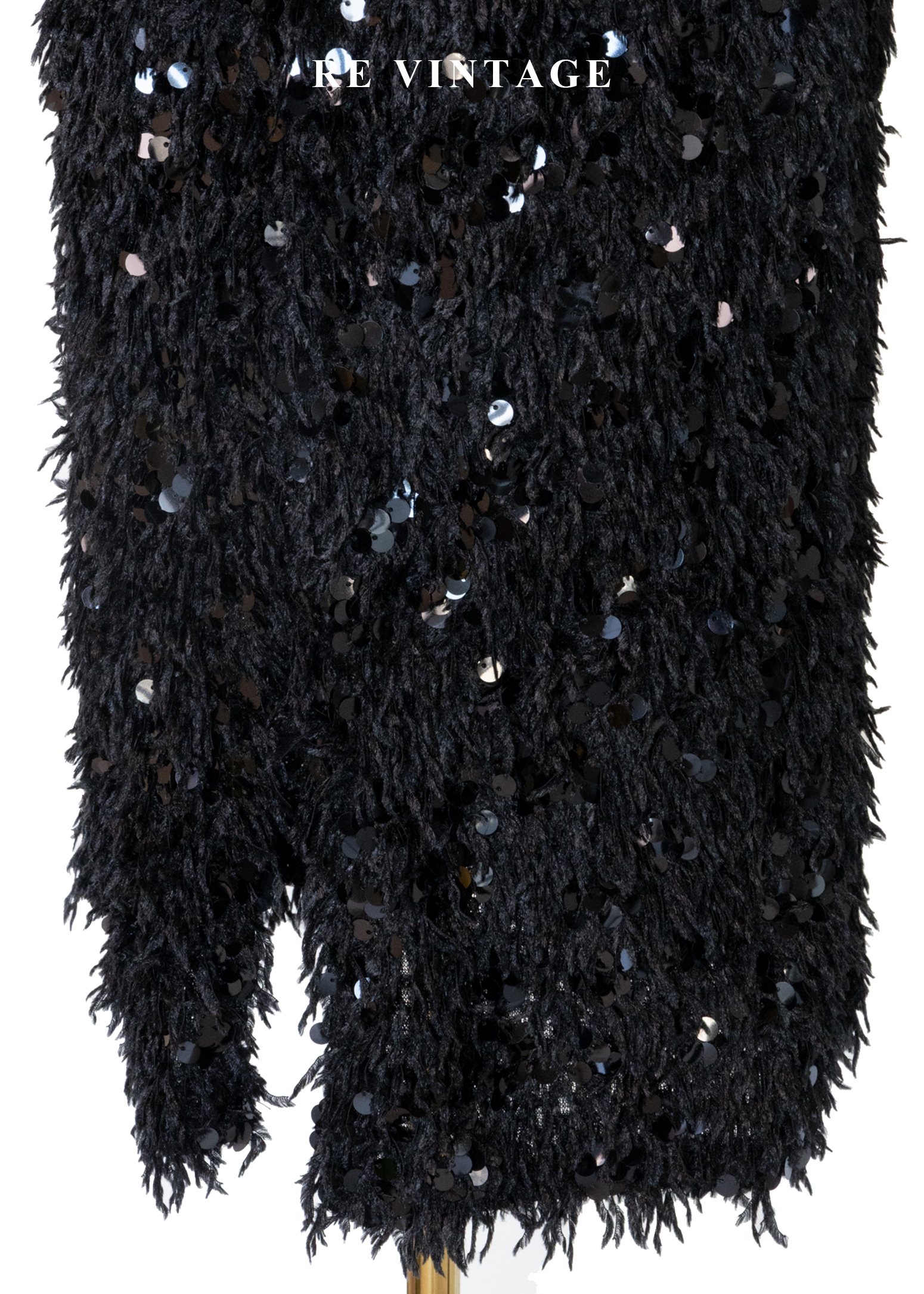 閃爍光點節奏毛毛長裙(21-30")9