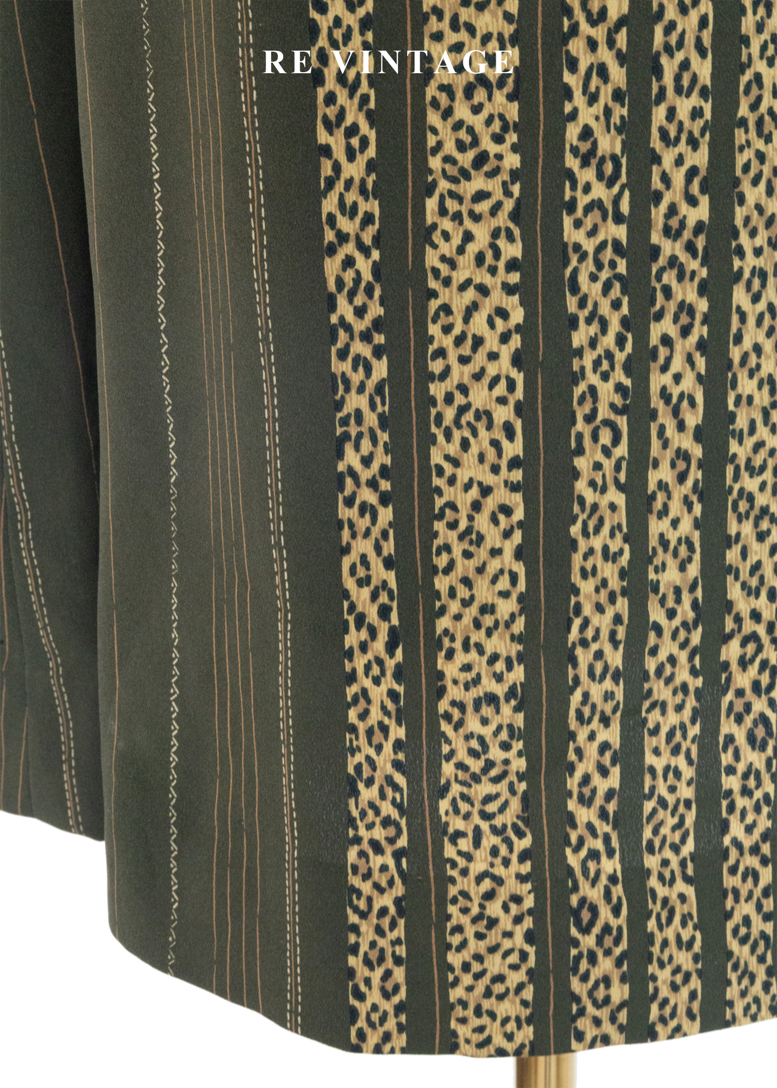 森林裡的神祕小豹長裙(30")7