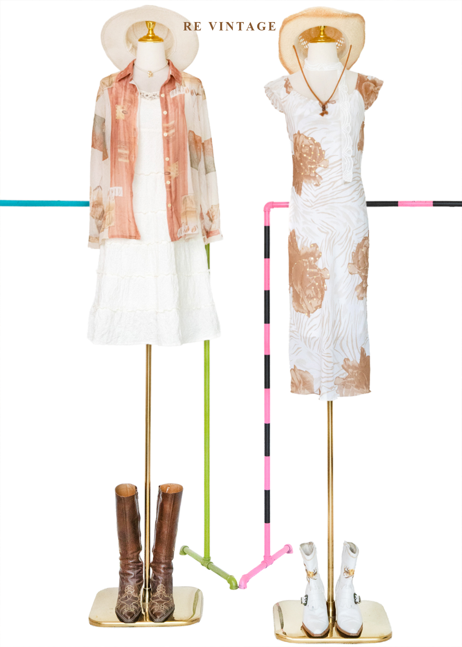 午後藝廊莫內色調透膚襯衫2