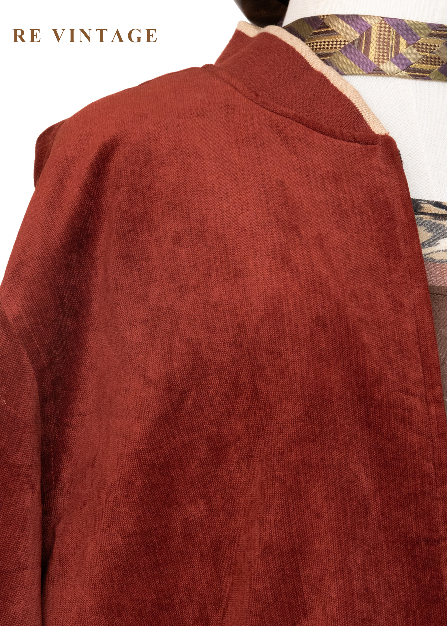 暖紅夕陽鬆軟夾克外套6