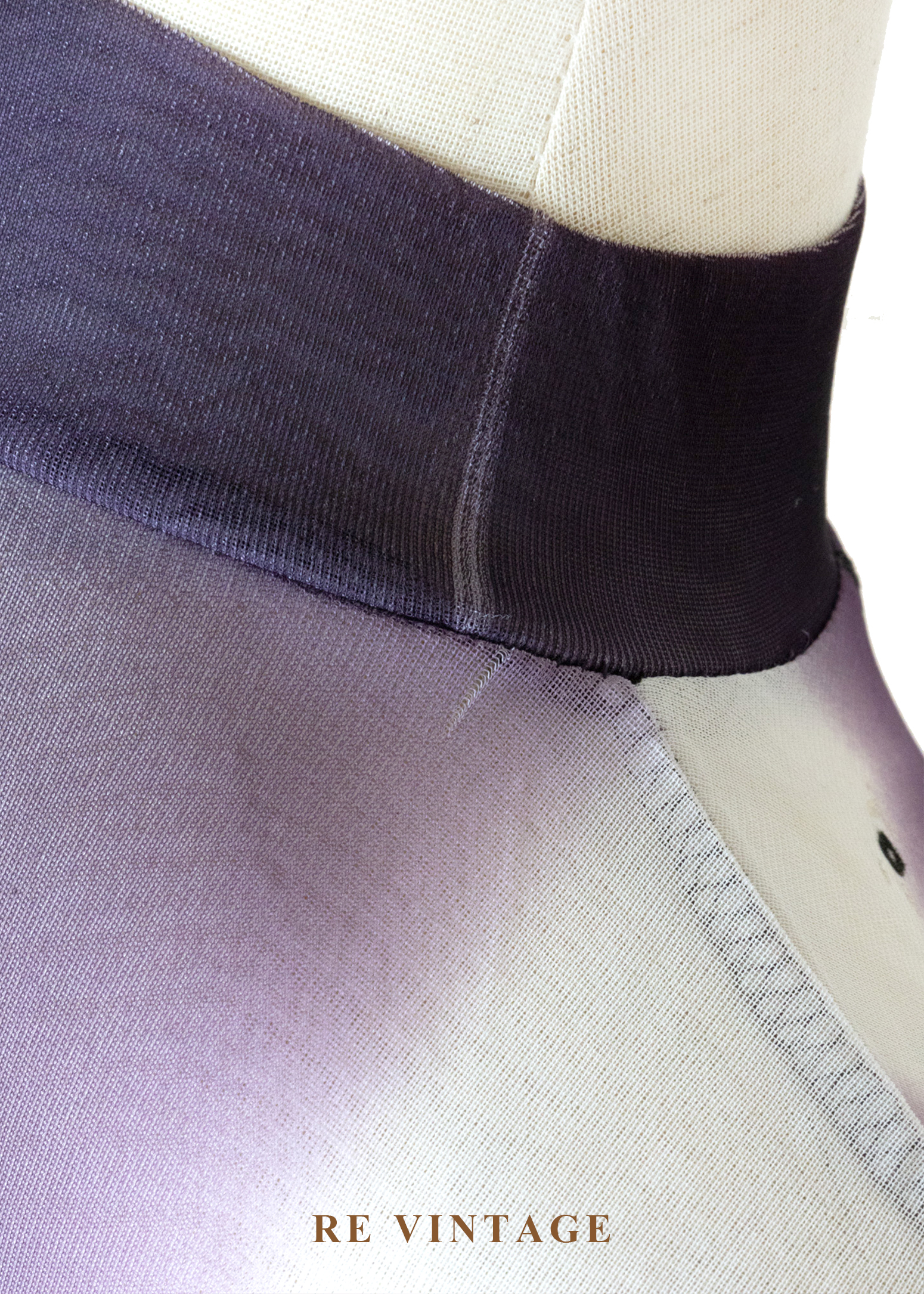 星塵灑落的紫色光暈網紗上衣16