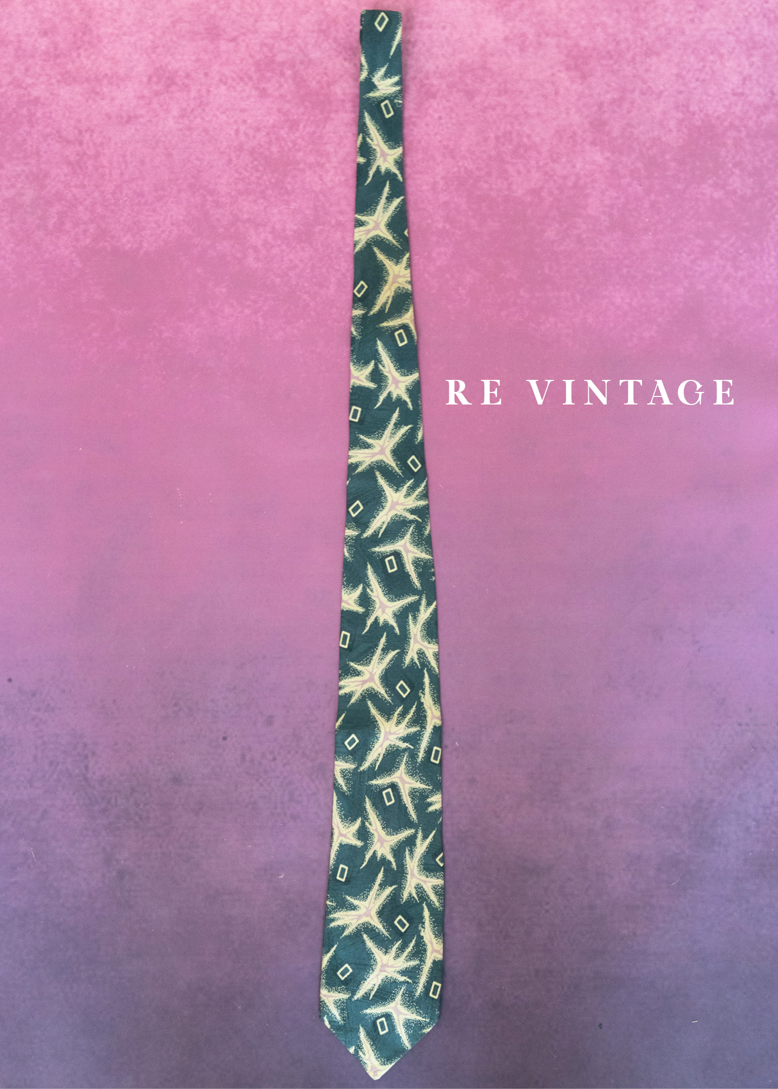 迷幻海星抽象圖騰領帶5