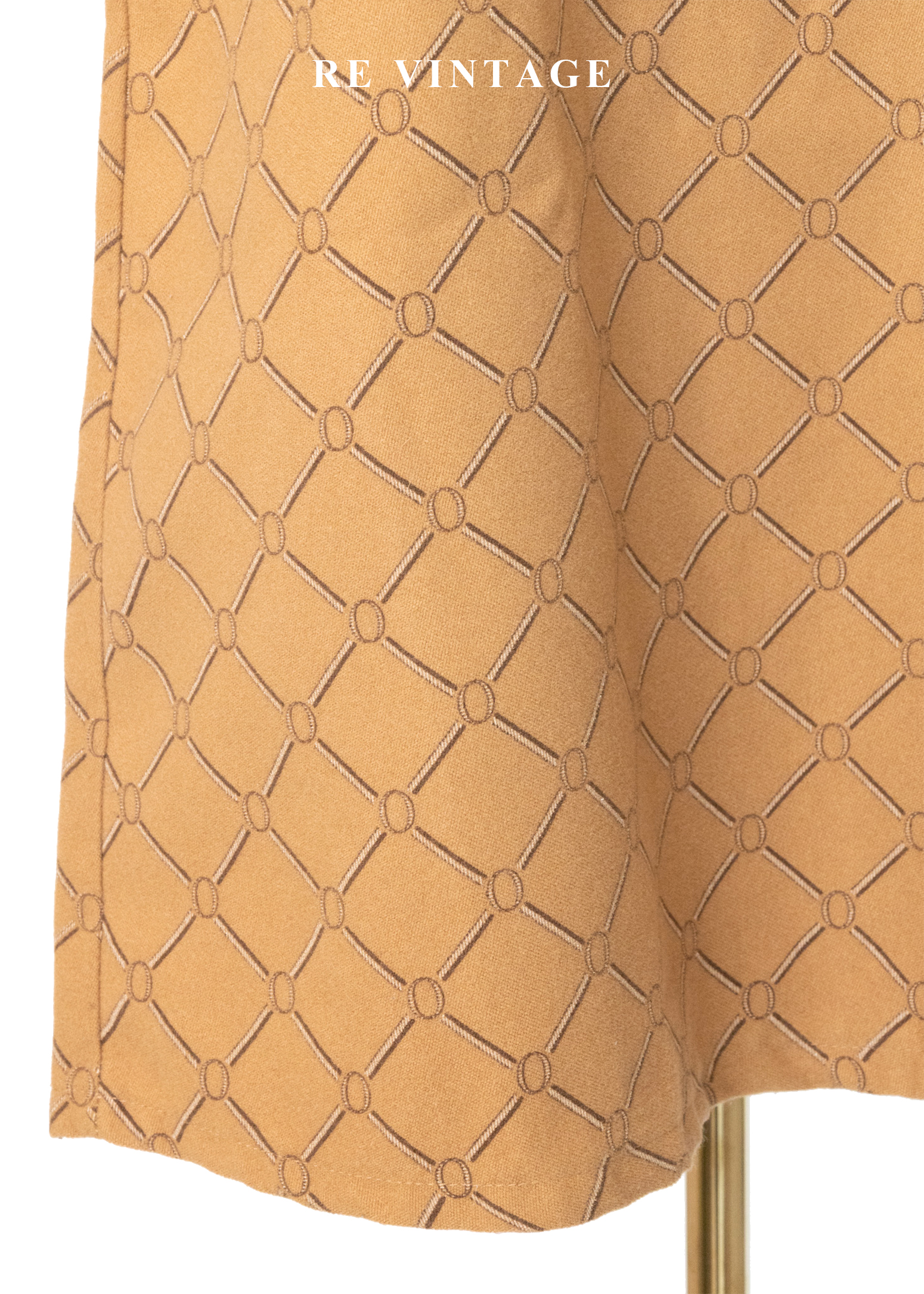 午後蜂蜜網格洋裝6