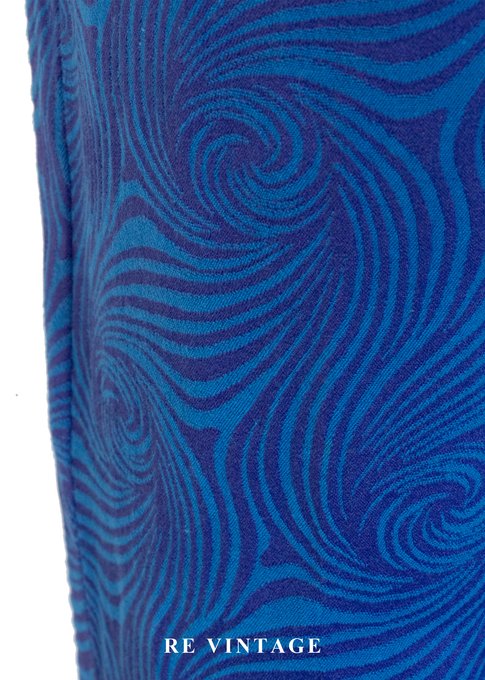 Neon Blue Swirl 霓藍迴旋長褲(26")6