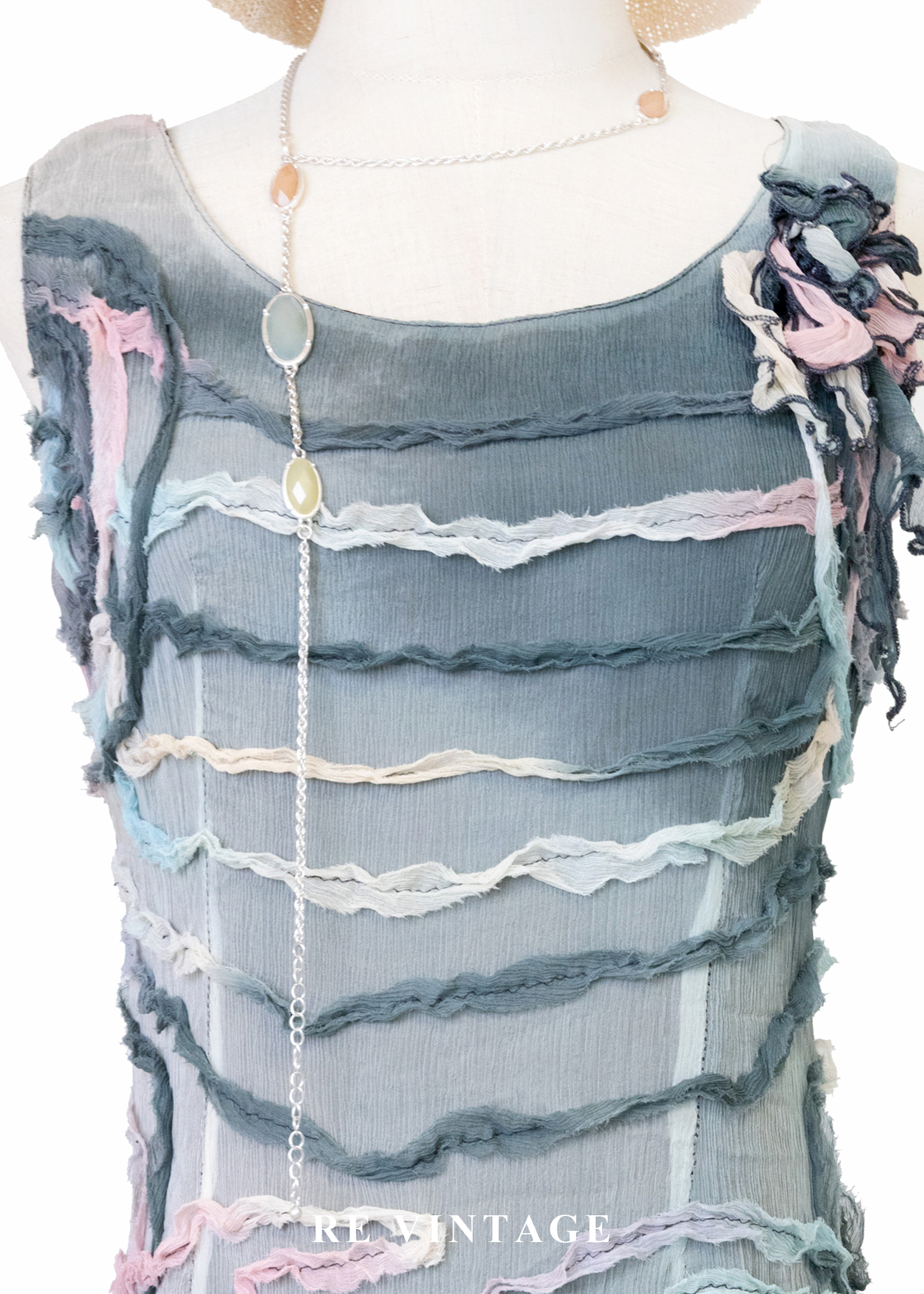 海霧 - 水彩記憶波紋洋裝12