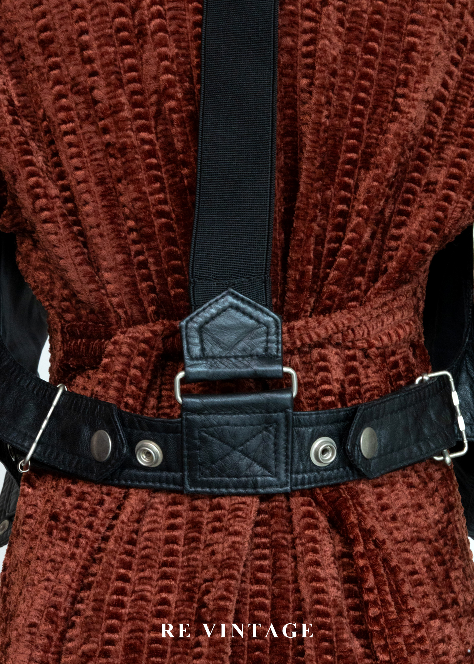 Cyber Punk 冷冽繆思皮革背心12