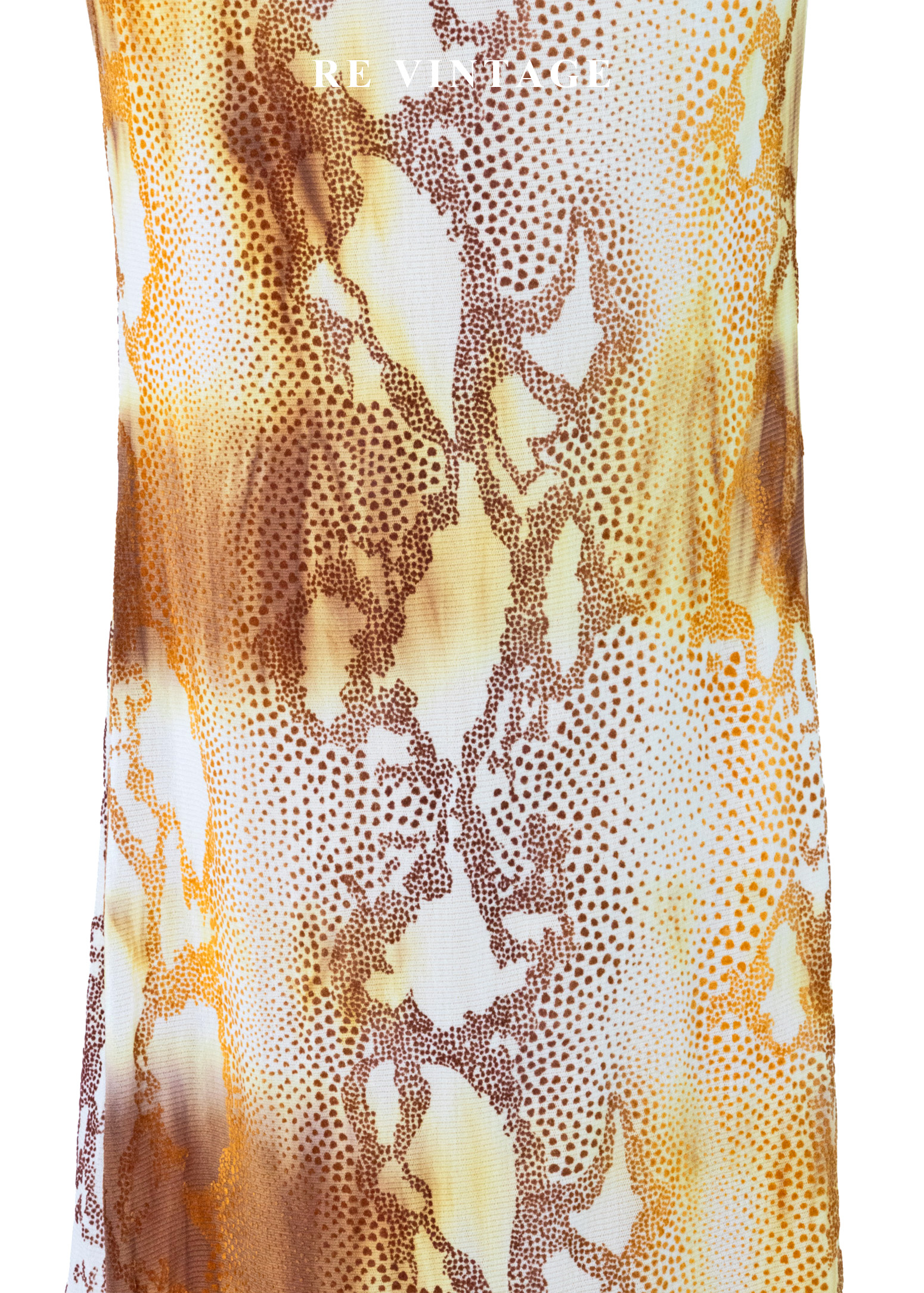 金黃蛇影之舞貼身長裙(23-29")4