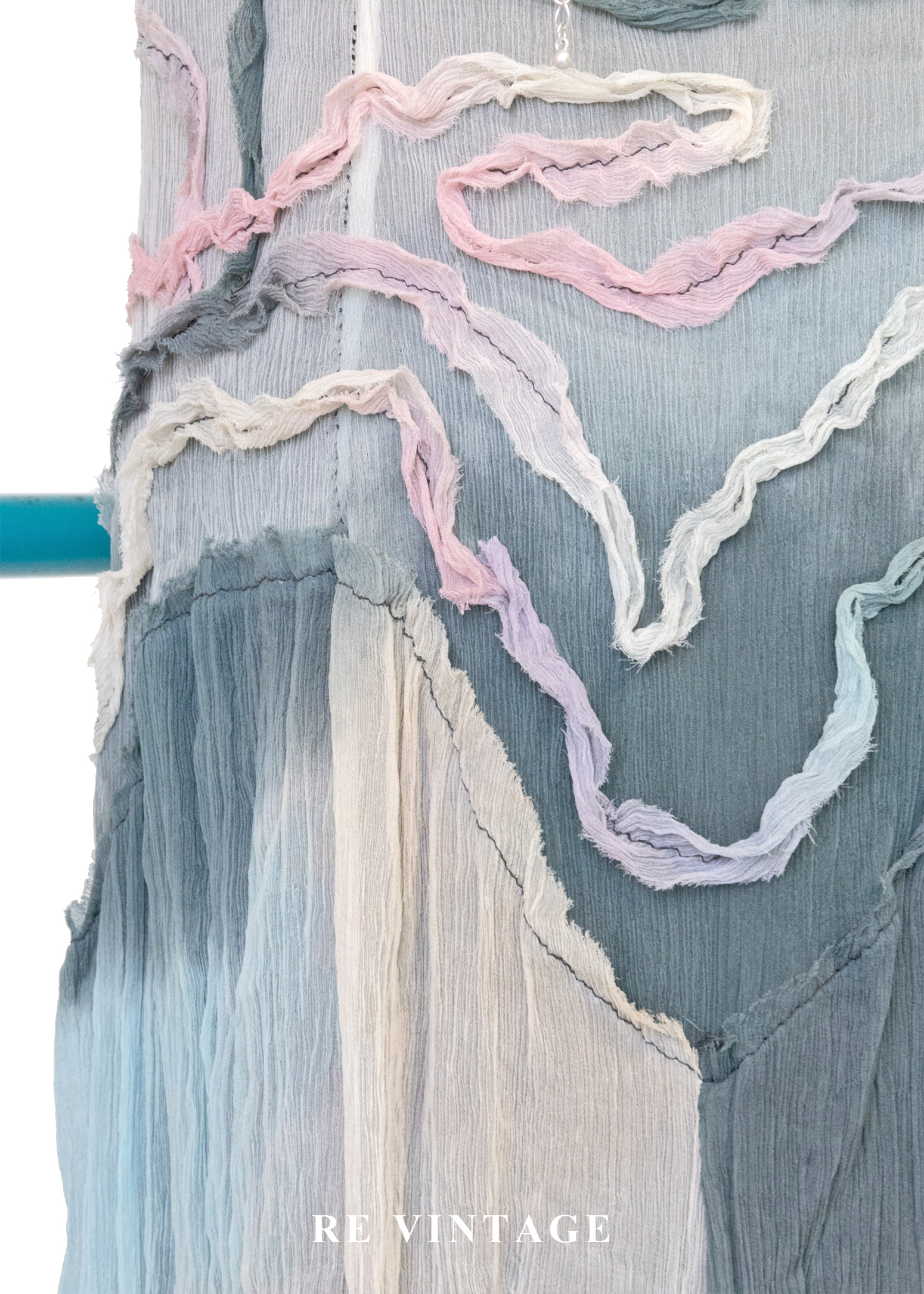 海霧 - 水彩記憶波紋洋裝5