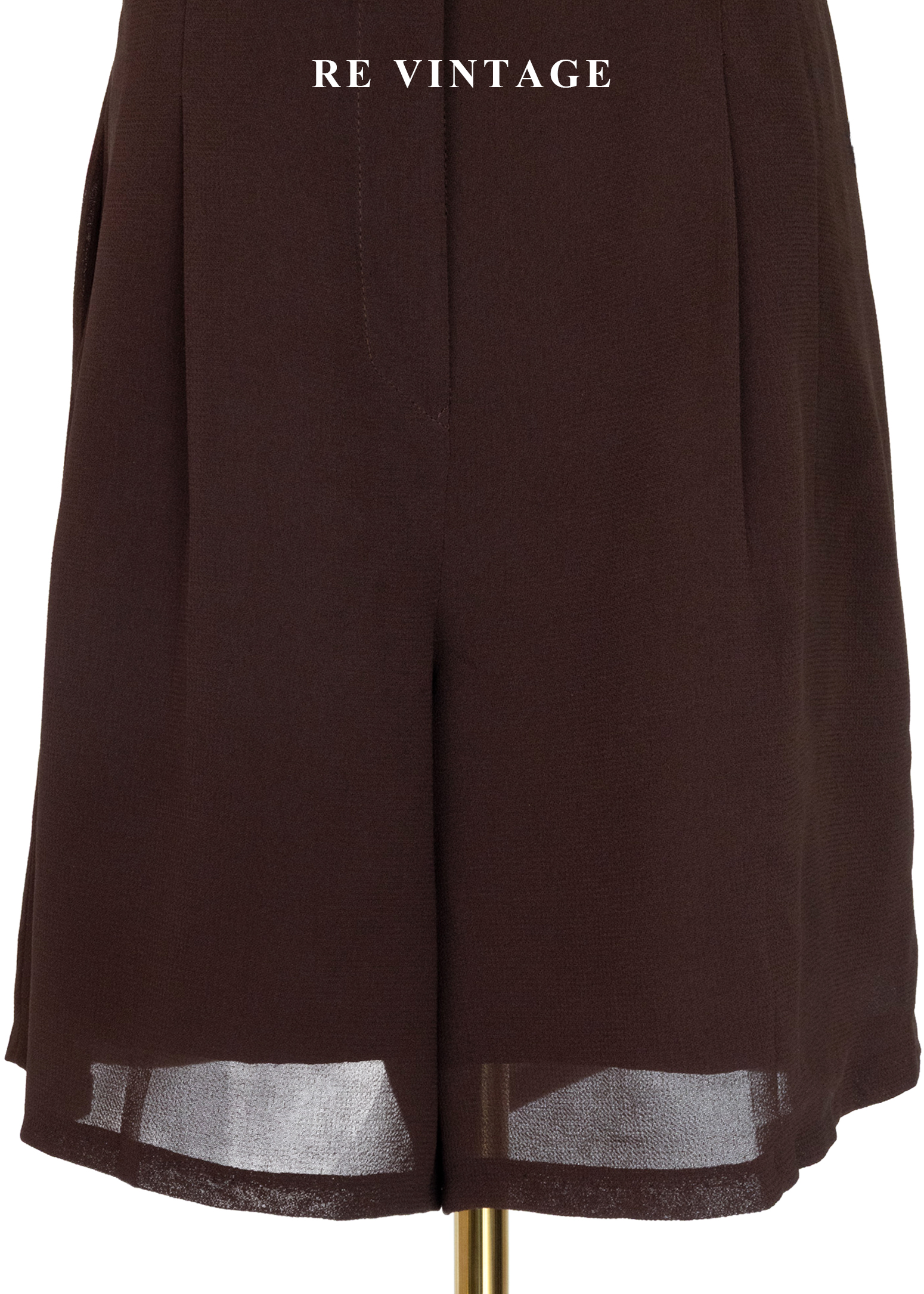 質感單品 沉睡的黑森林雪紡高腰短褲(29")4