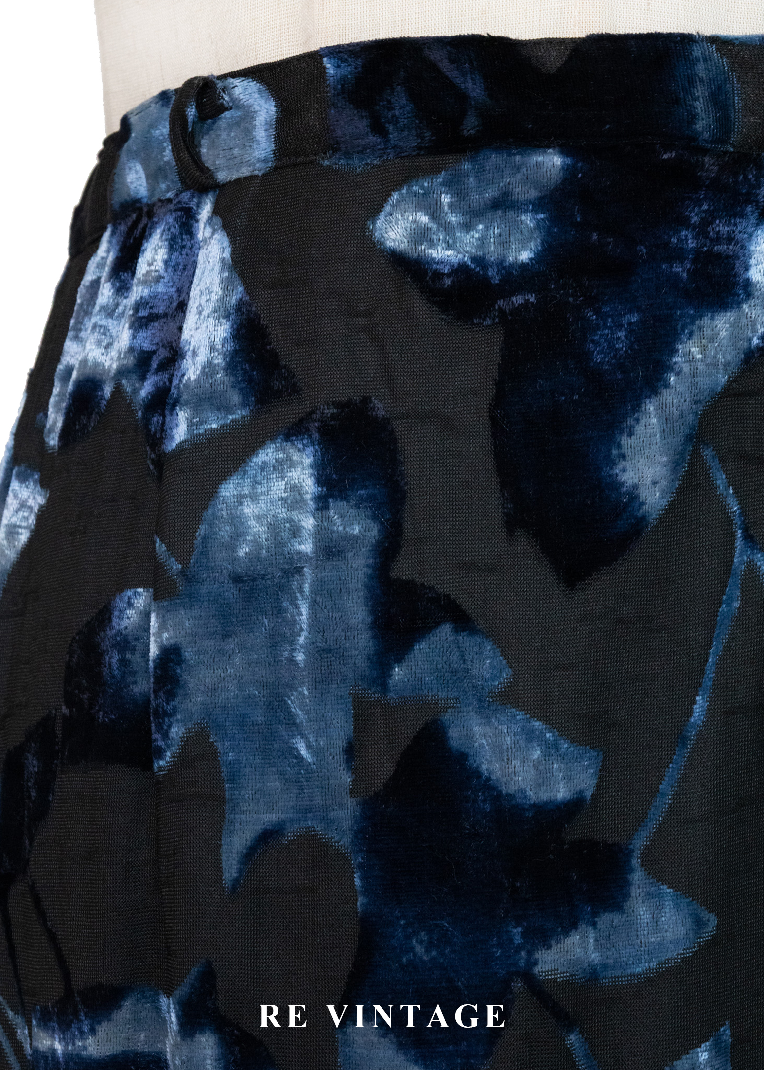 Ink Tide Blue 海潮夜色長裙(22-26")5