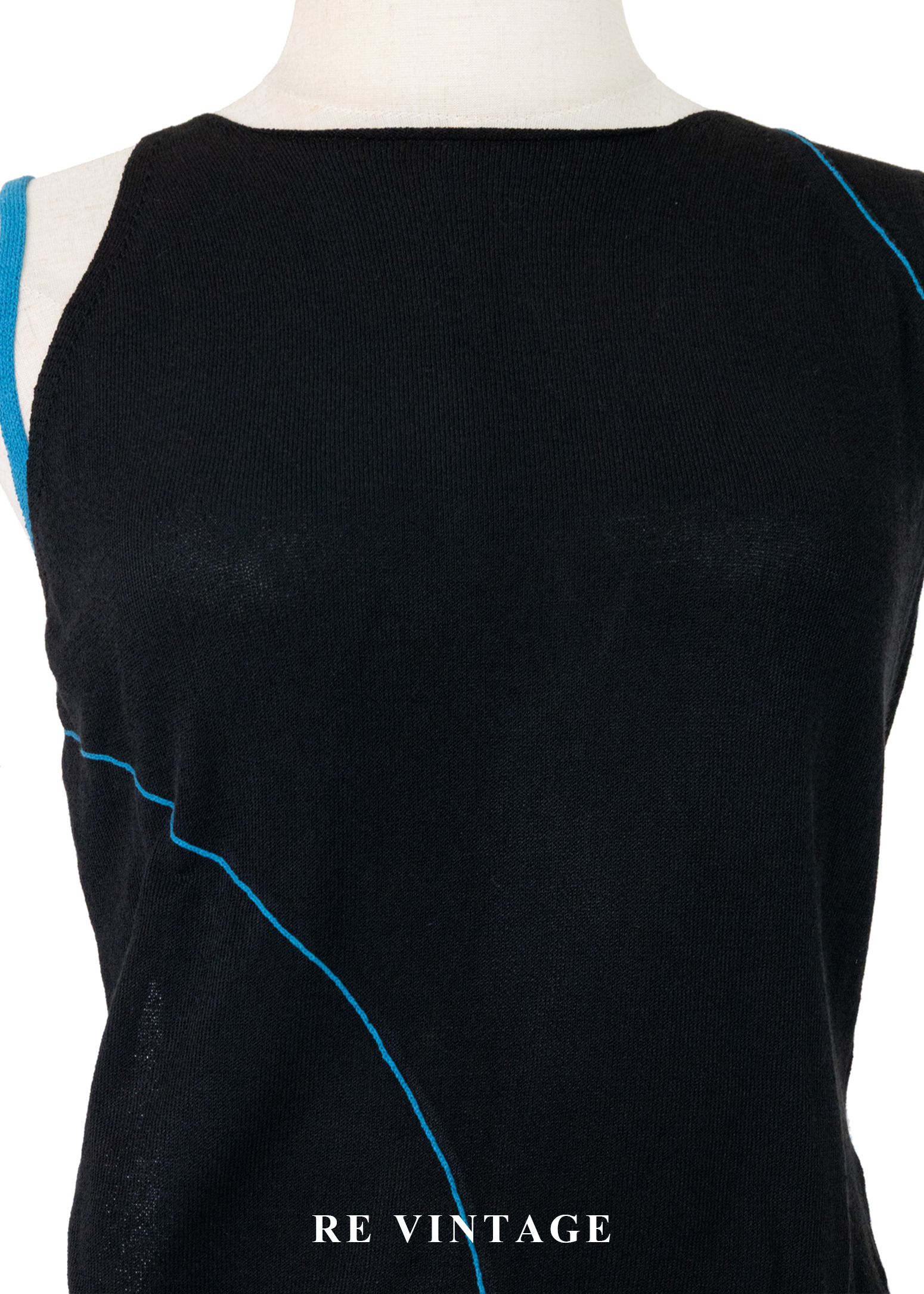 酷女孩特別剪裁針織背心3