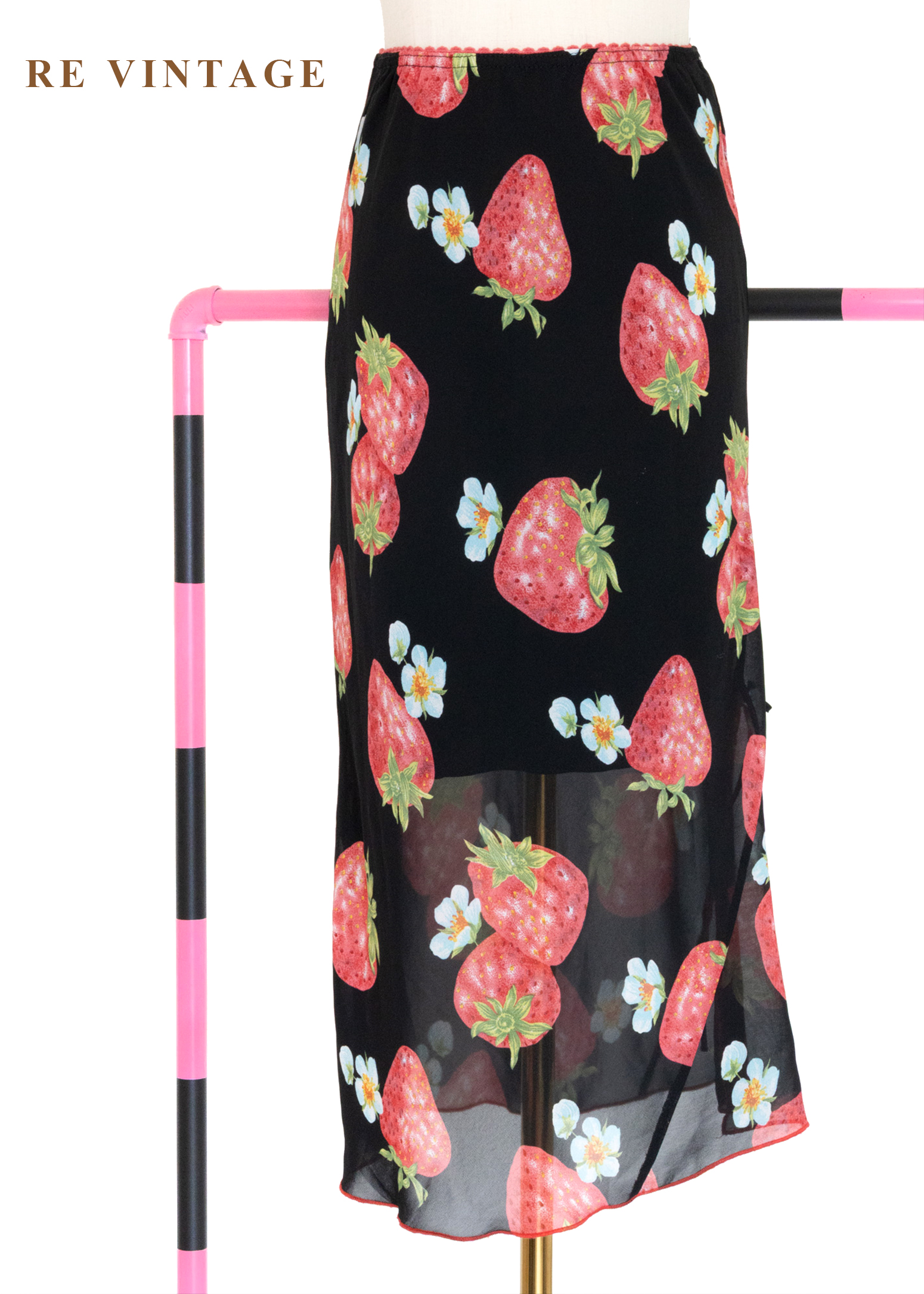 甜味梅果雪紡美裙（22-30"）