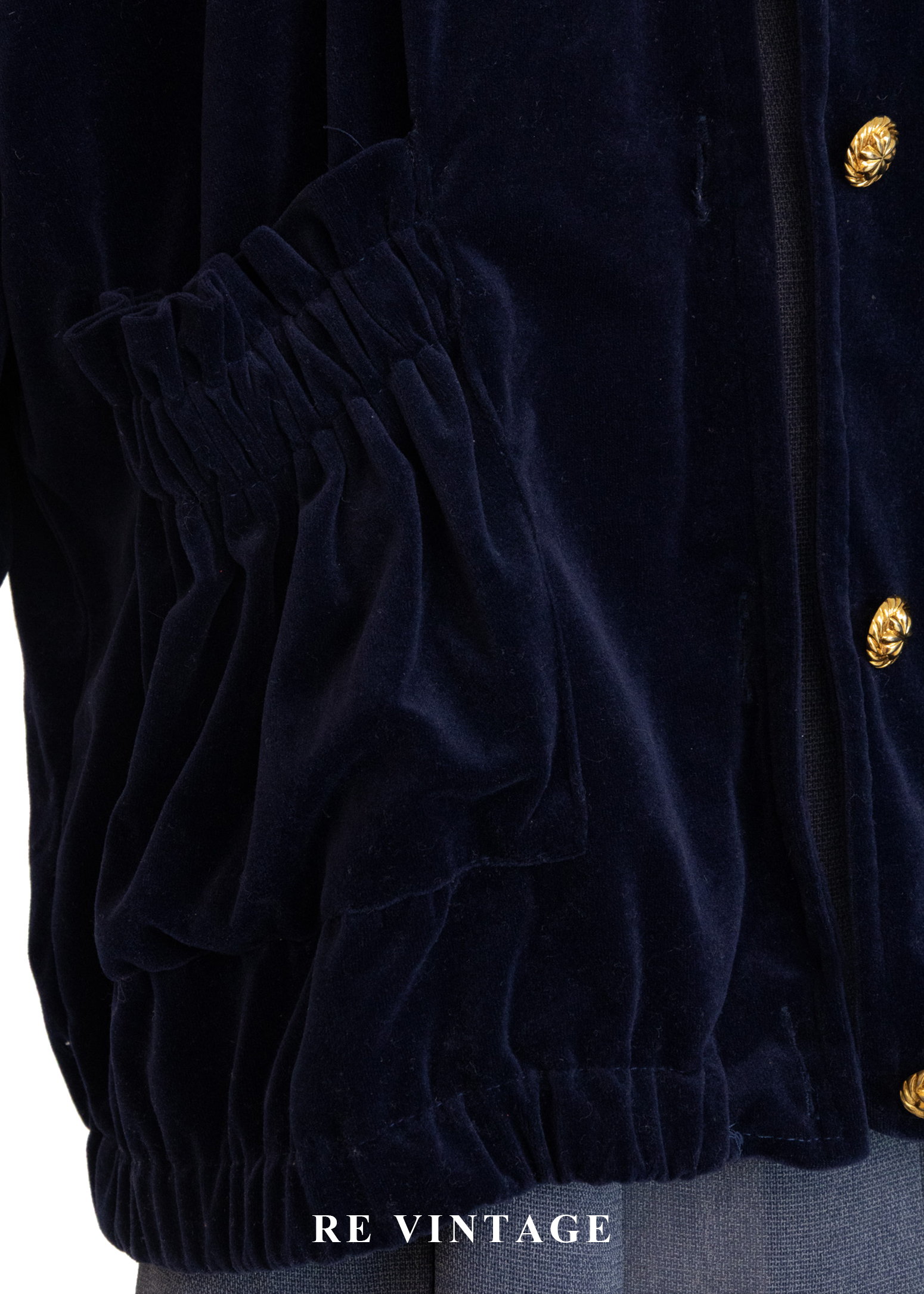 皇家深藍絲絨古典外套7