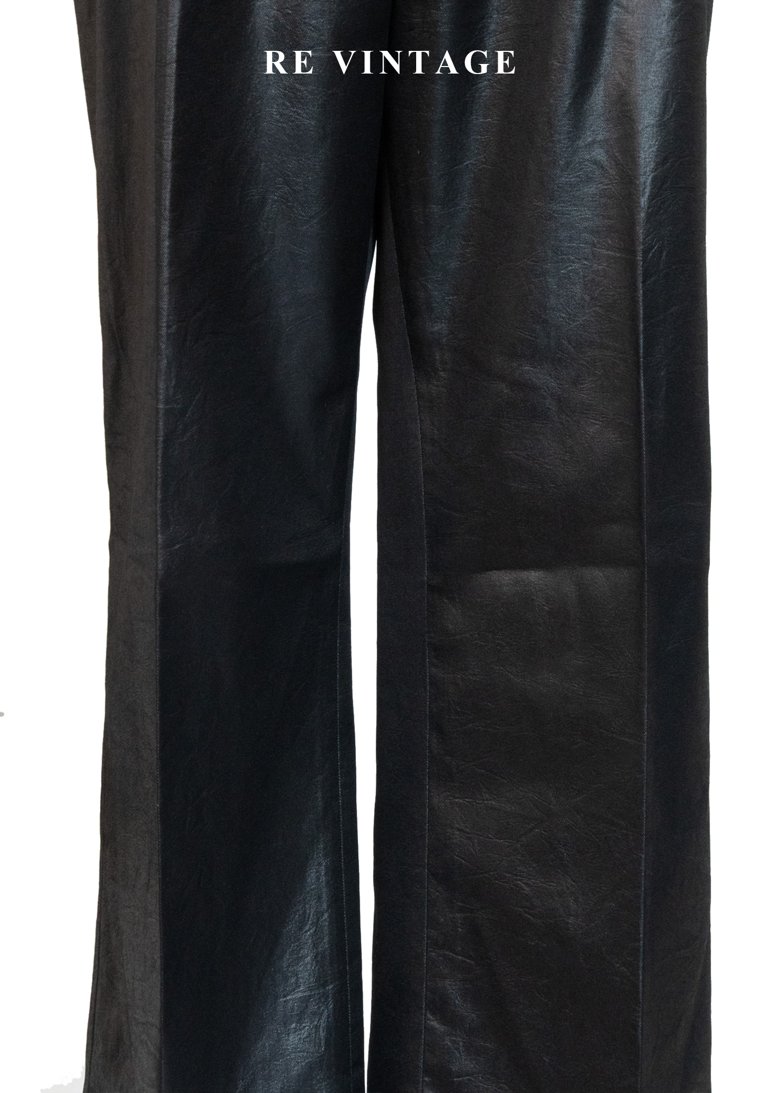 微高光感仿皮革長褲(27.5")4