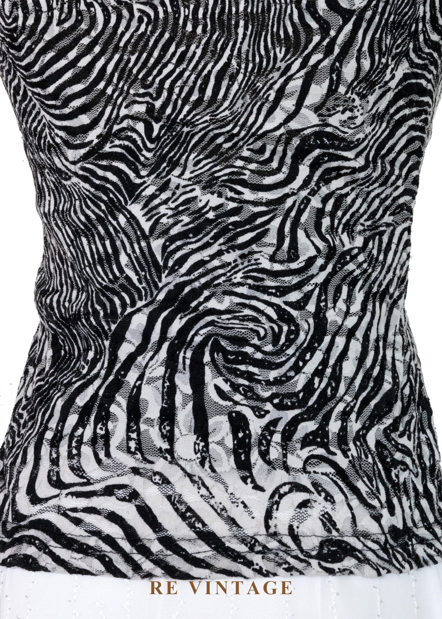 流動斑馬迷幻背心10