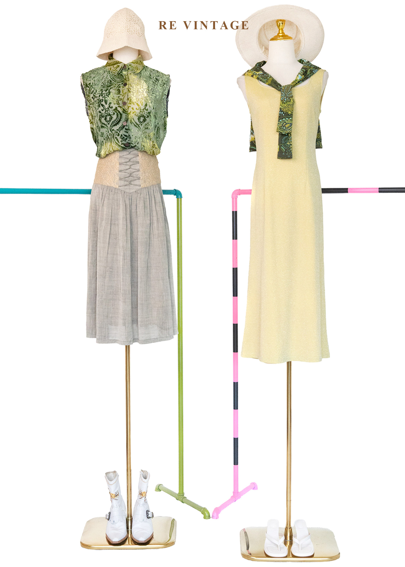 質感單品 - 淡黃的慢半拍時刻閃亮洋裝2