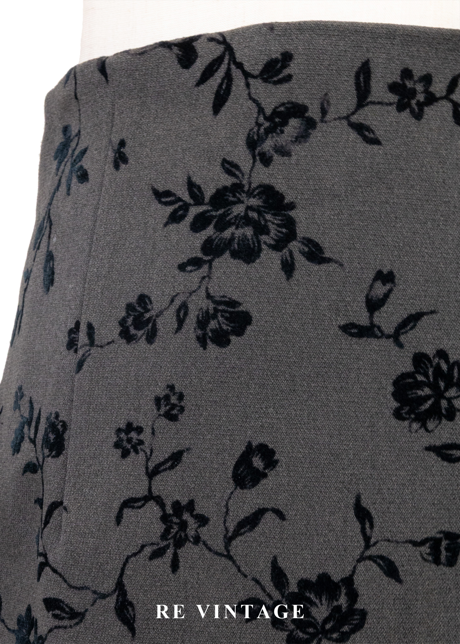 柔霧花園枝葉藤蔓短裙(26")5