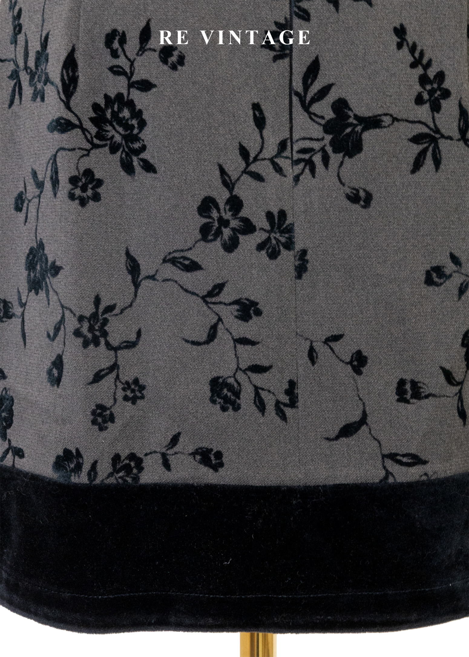 柔霧花園枝葉藤蔓短裙(26")8