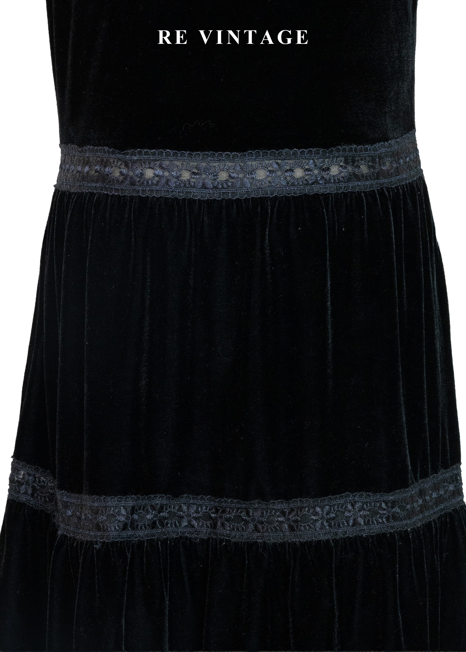 慵懶美女神黑絨細肩帶洋裝8