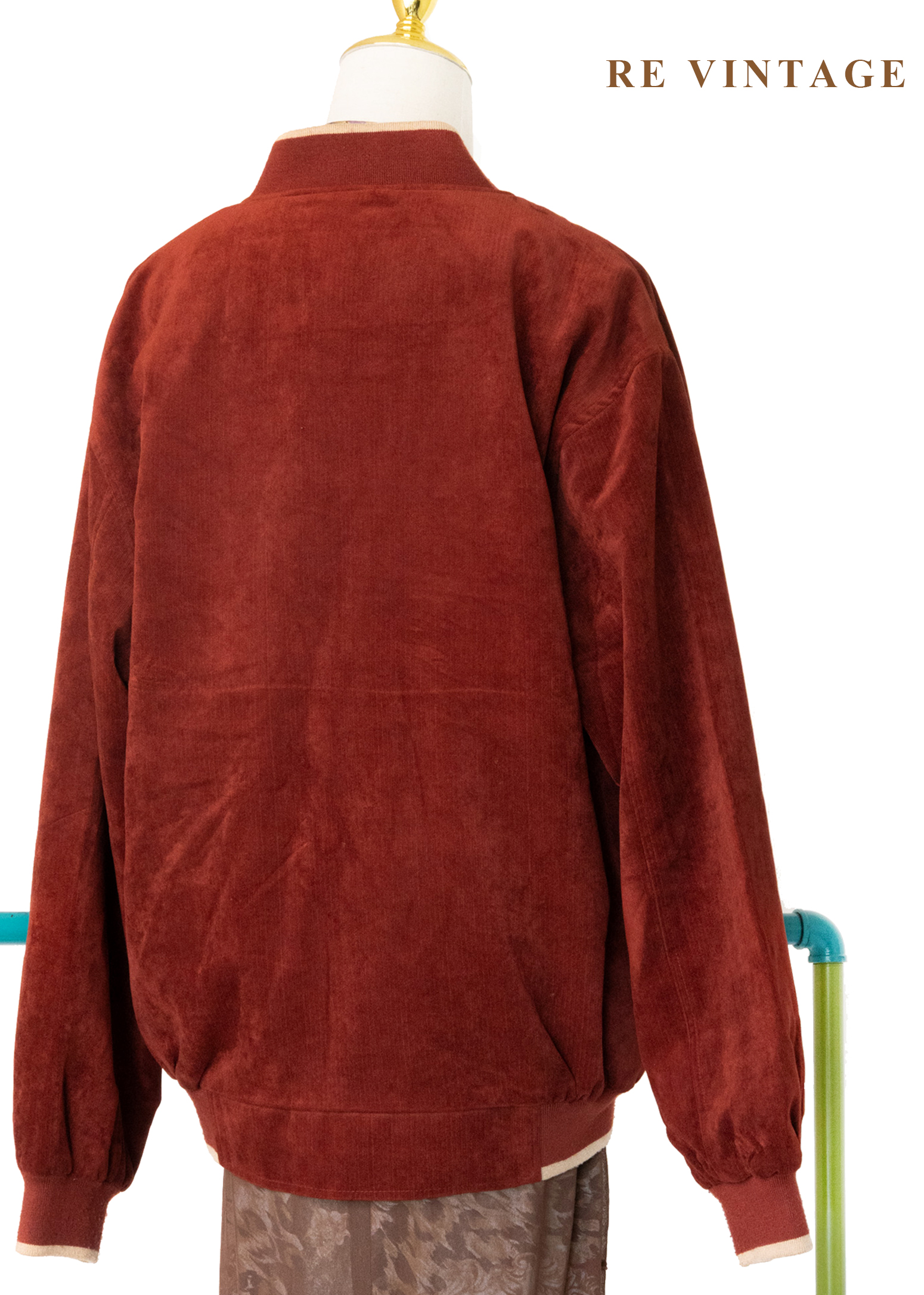 暖紅夕陽鬆軟夾克外套11