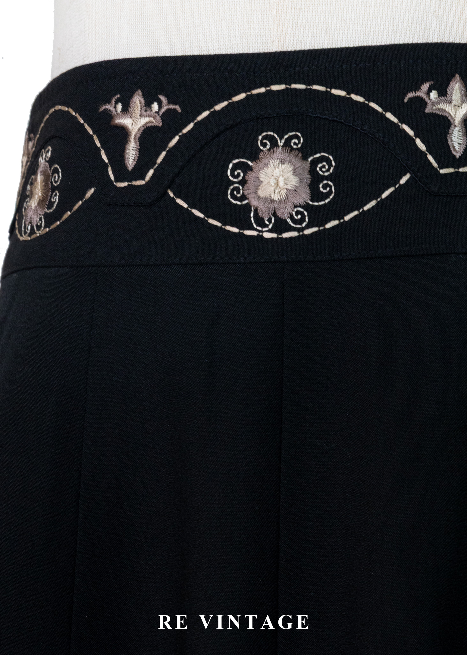 古典金光小夜曲高腰圓裙(25")5