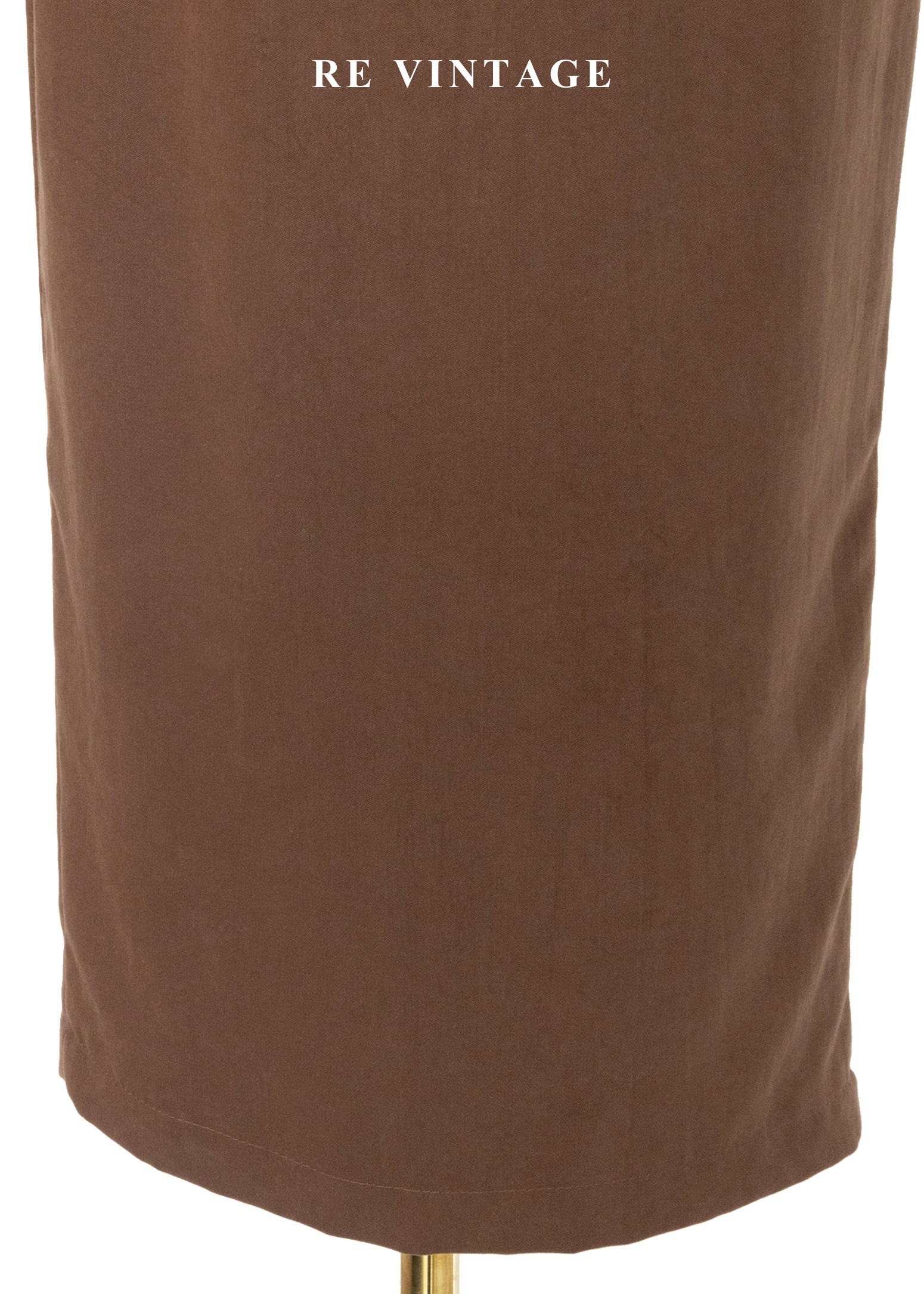 氣質單品 - 摩卡珍珠富家千金高腰長裙(25")4