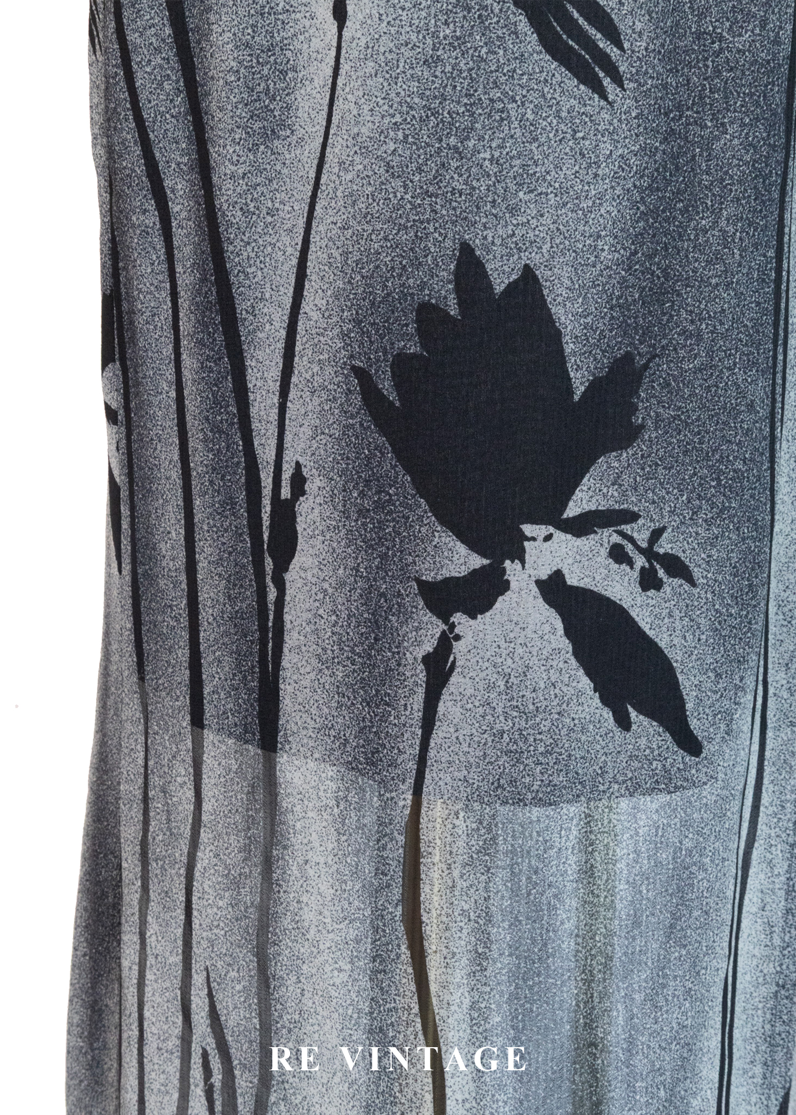 墨色流轉空靈氣質長裙(28")7