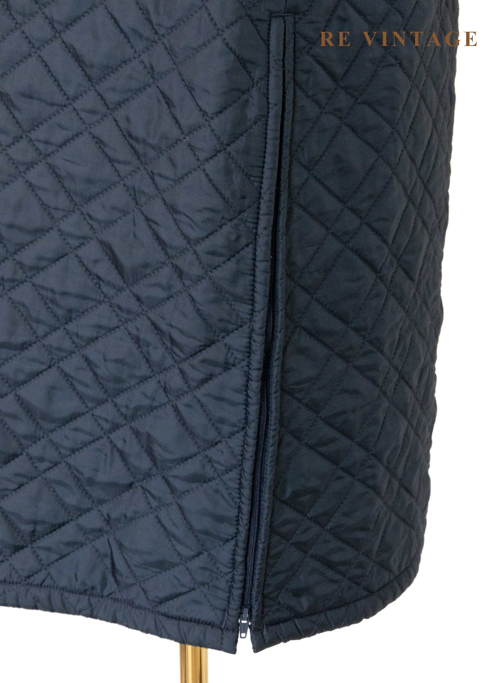 必備單品 - Quilted Navy Skirt 暖暖長裙(27.5")7