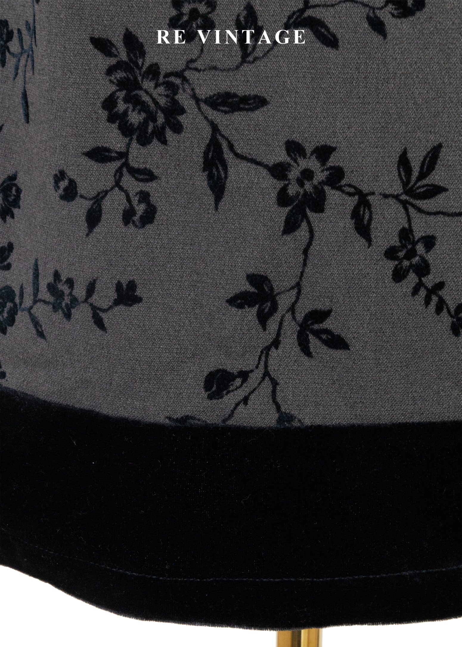 柔霧花園枝葉藤蔓短裙(26")6